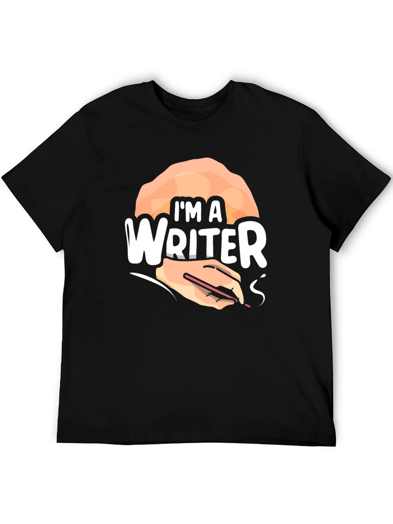 Im A Writer Graphic T-Shirt - Black