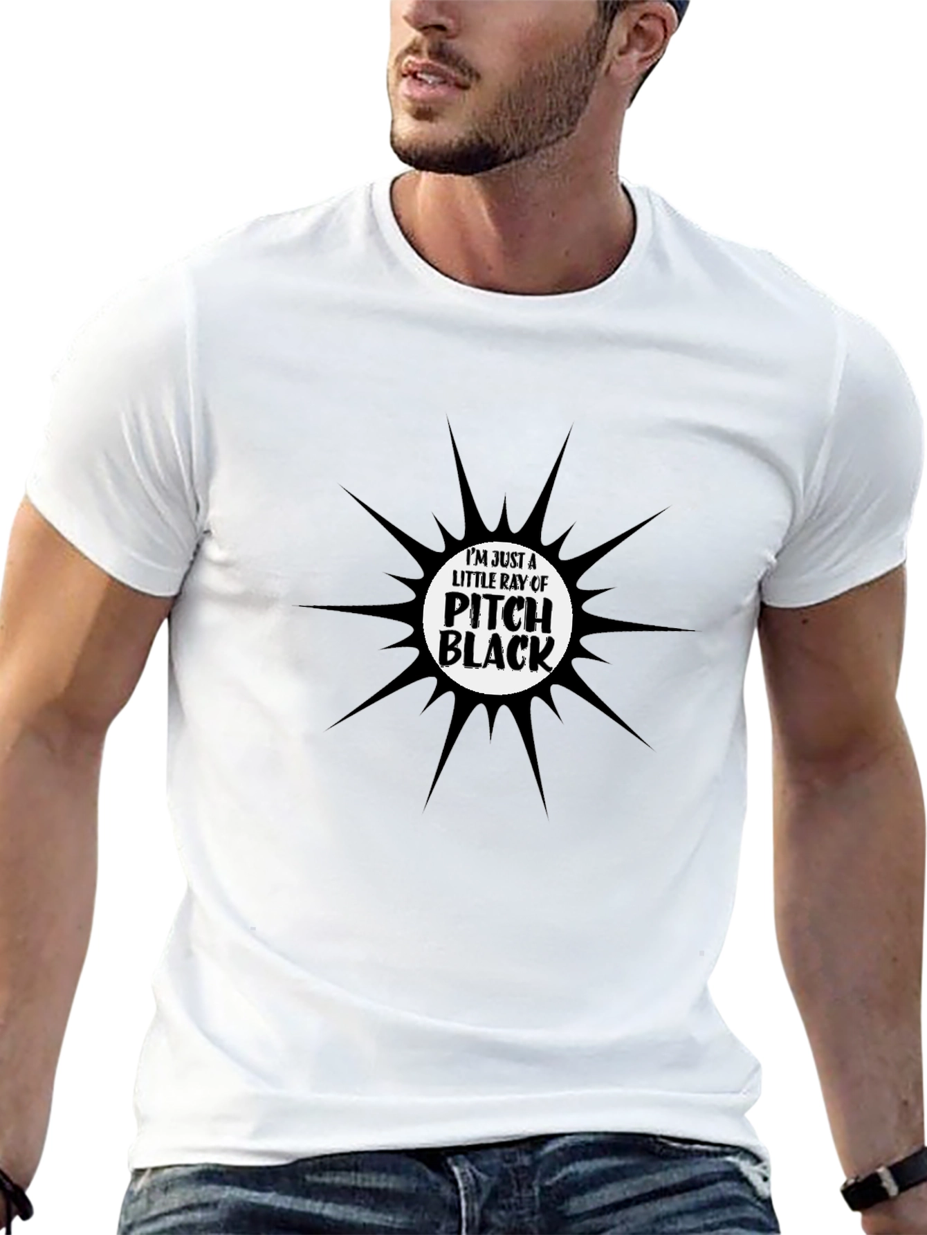 Im Just a Little Ray of Pitch Black T-Shirt