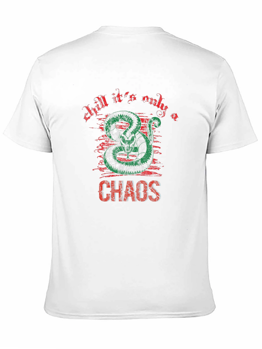 Chaos Snake Graphic T-Shirt