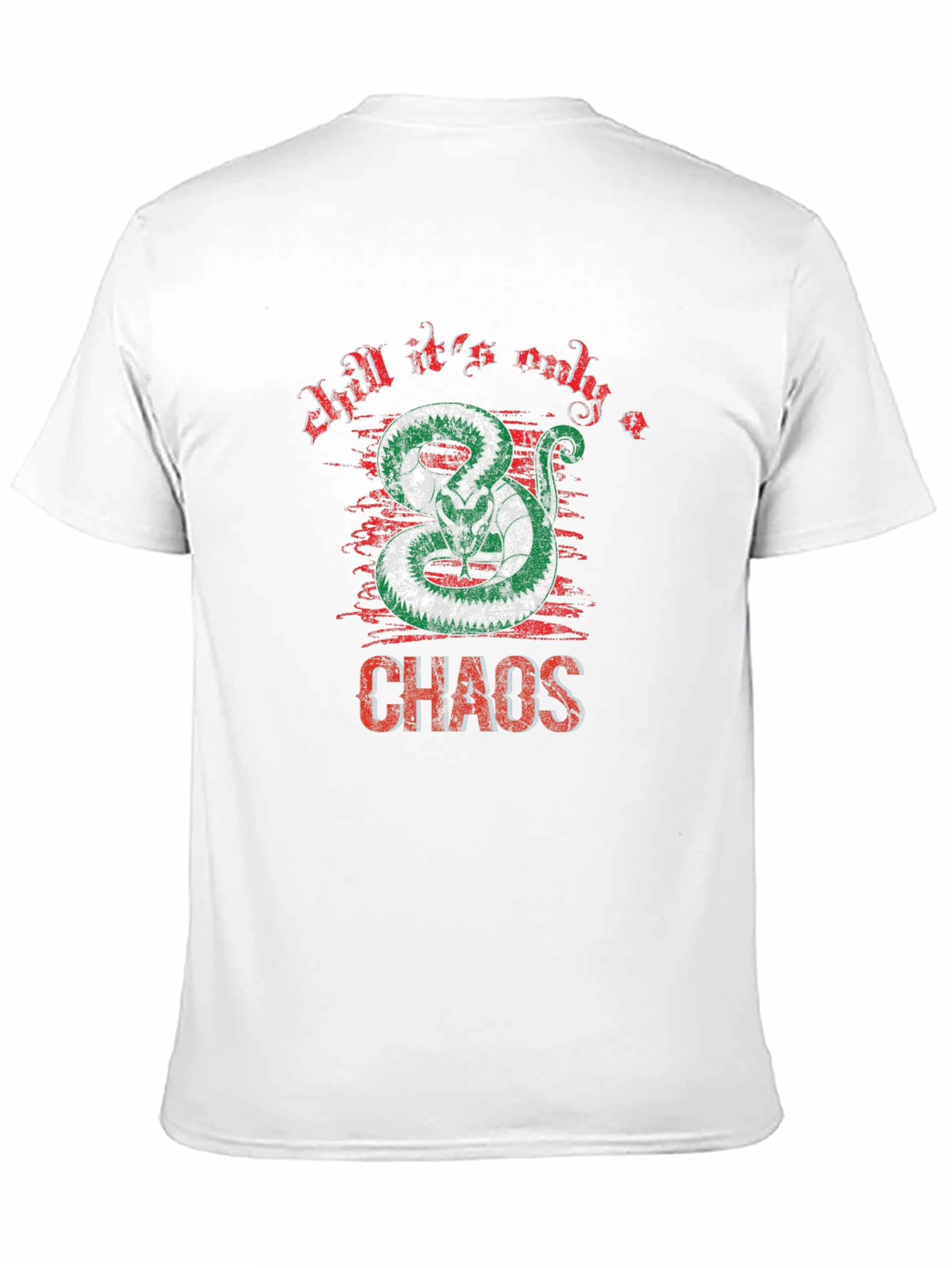 Chaos Snake Graphic T-Shirt