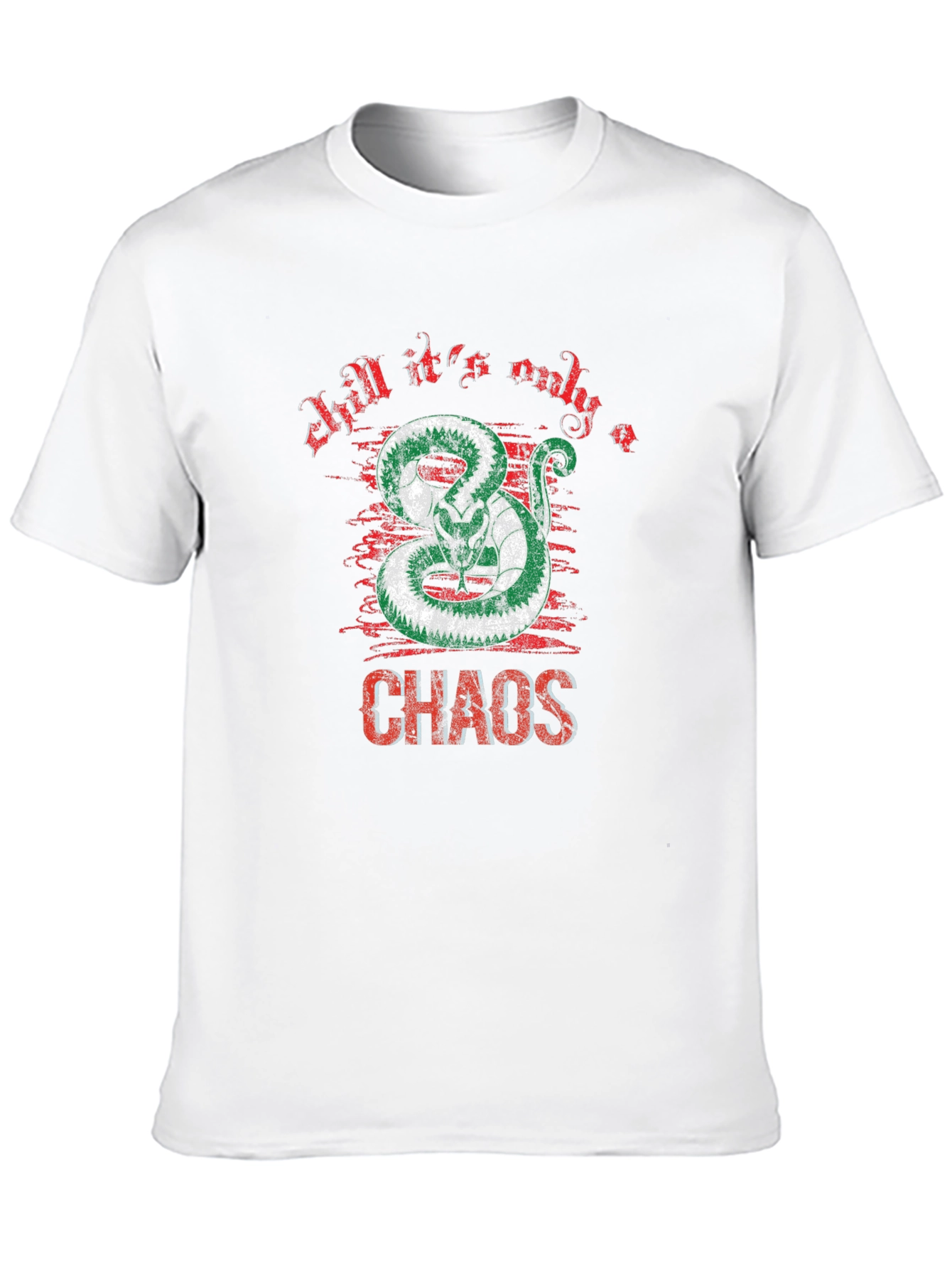 Chaos Snake Graphic T-Shirt