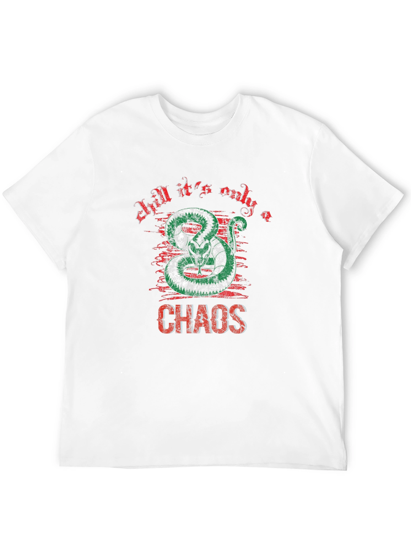 Chaos Snake Graphic T-Shirt