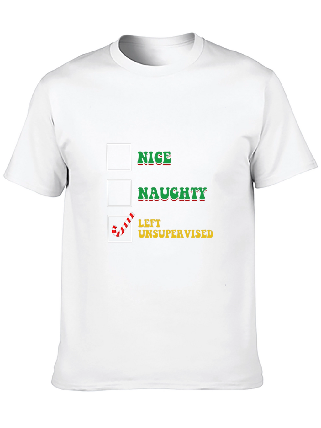 Naughty or Nice Christmas T-Shirt