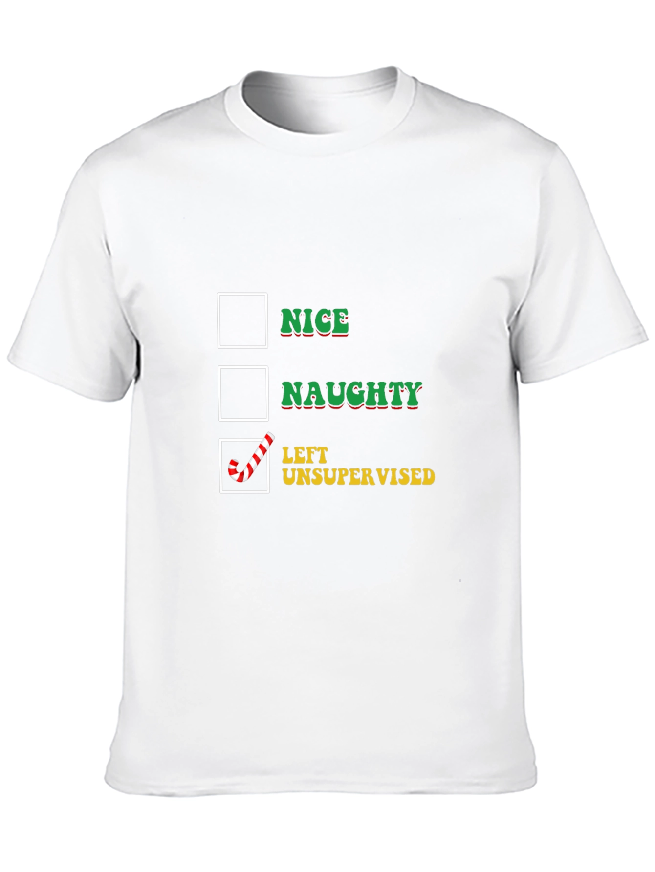 Naughty or Nice Christmas T-Shirt