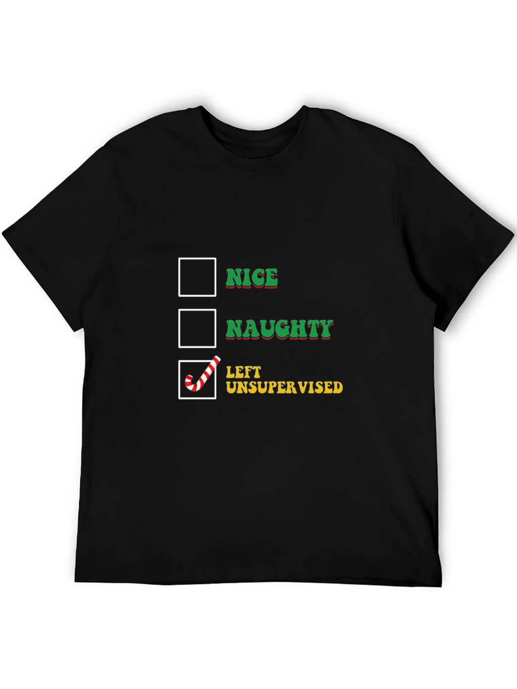 Naughty or Nice Christmas T-Shirt
