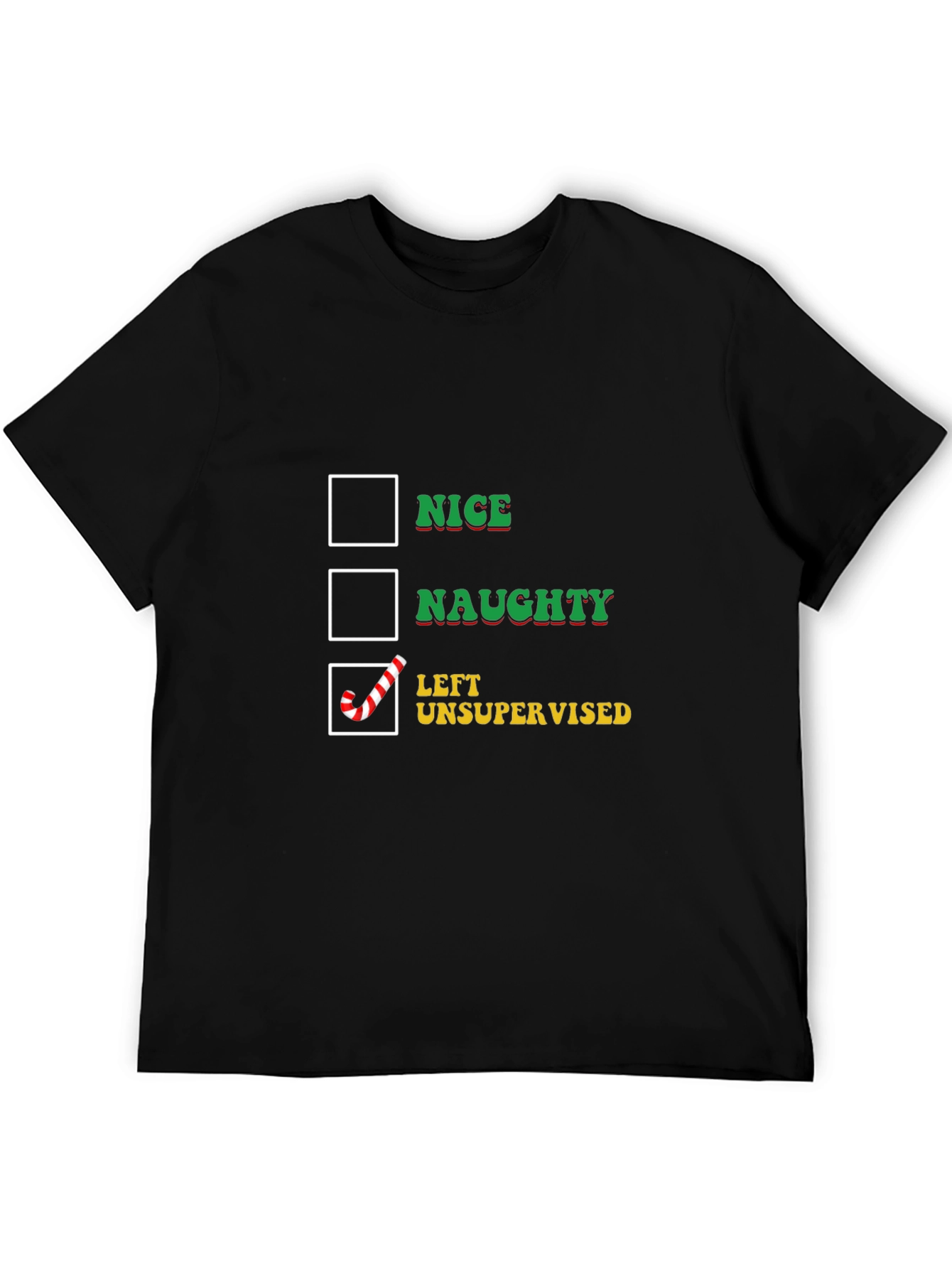 Naughty or Nice Christmas T-Shirt