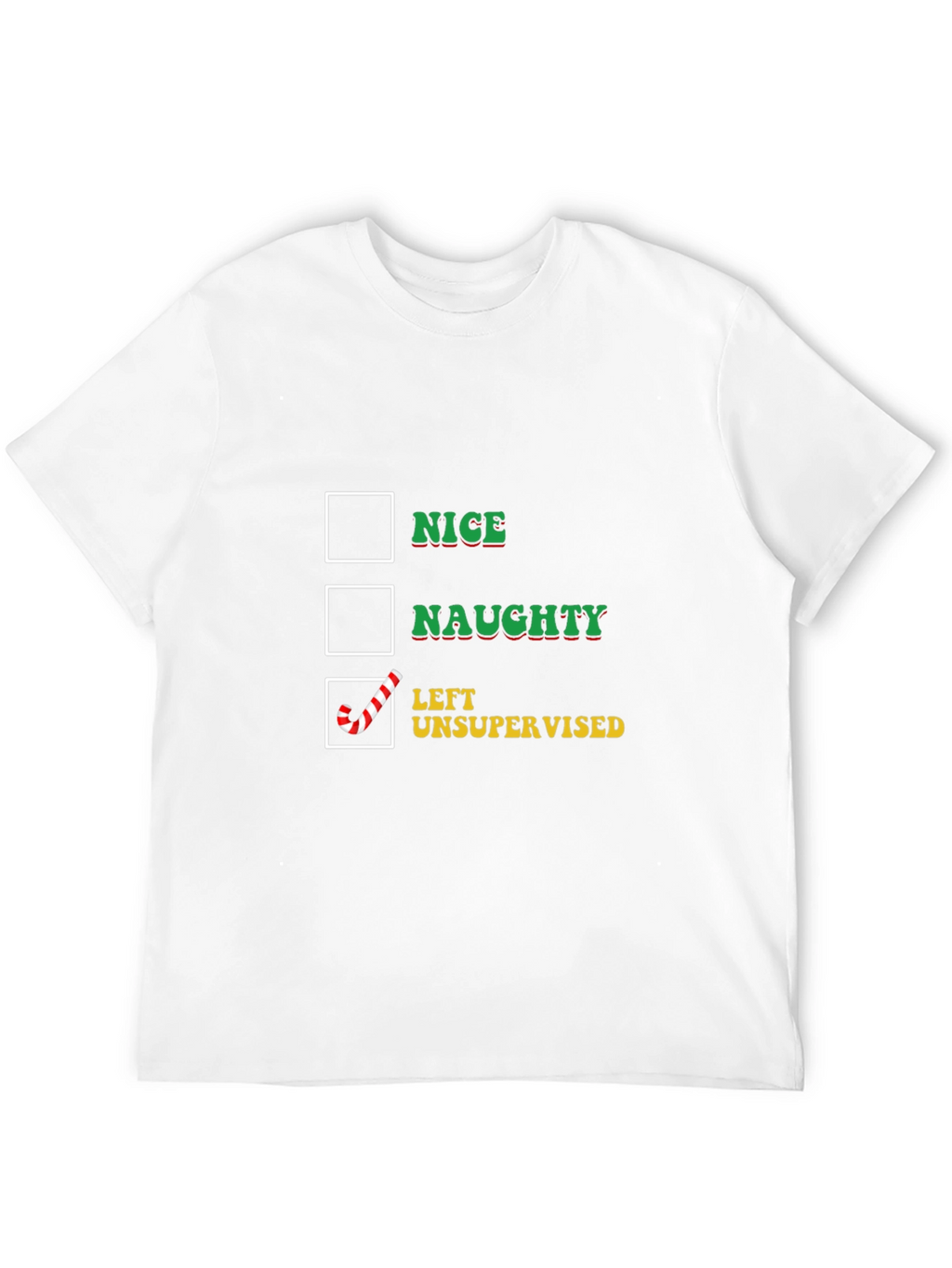 Naughty or Nice Christmas T-Shirt