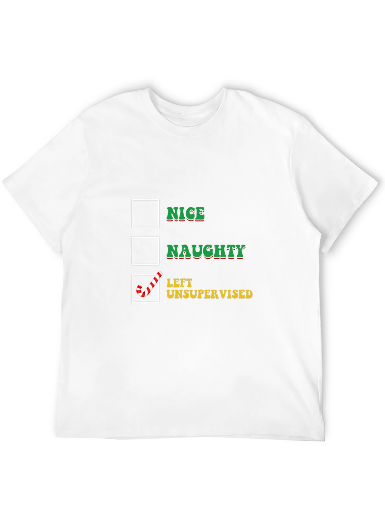 Naughty or Nice Christmas T-Shirt