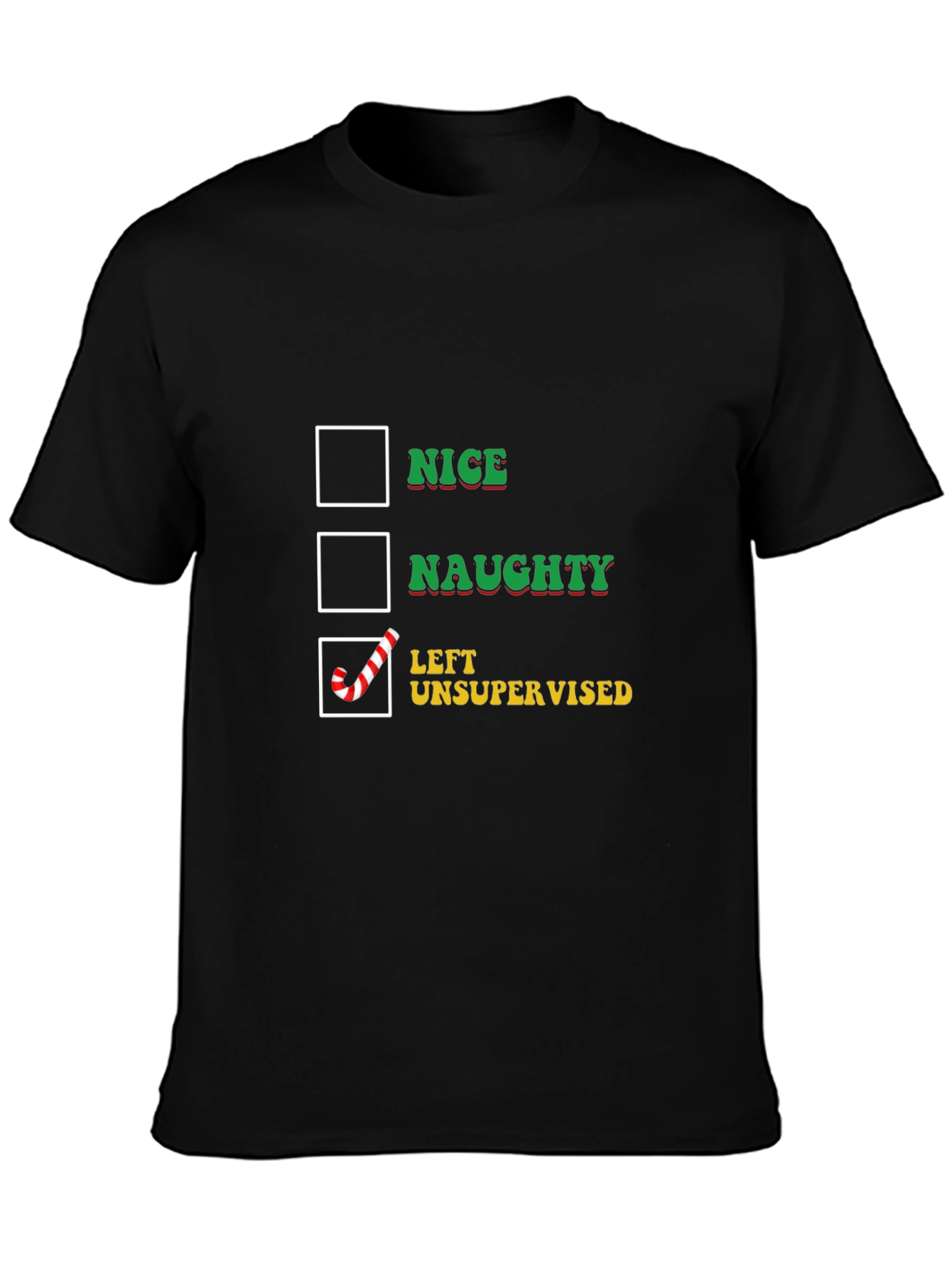 Naughty or Nice Christmas T-Shirt