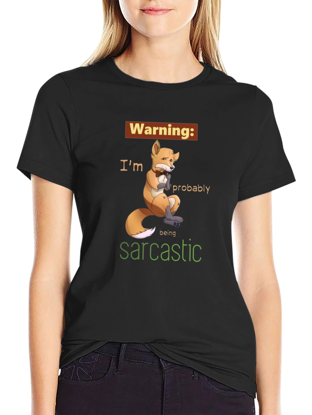 Sarcastic Fox Graphic Tee - Unisex Humor T-Shirt