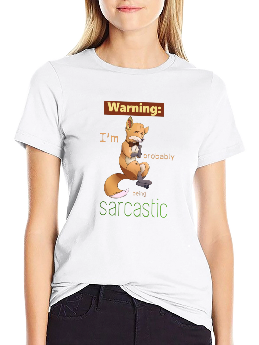 Sarcastic Fox Graphic Tee - Unisex Humor T-Shirt