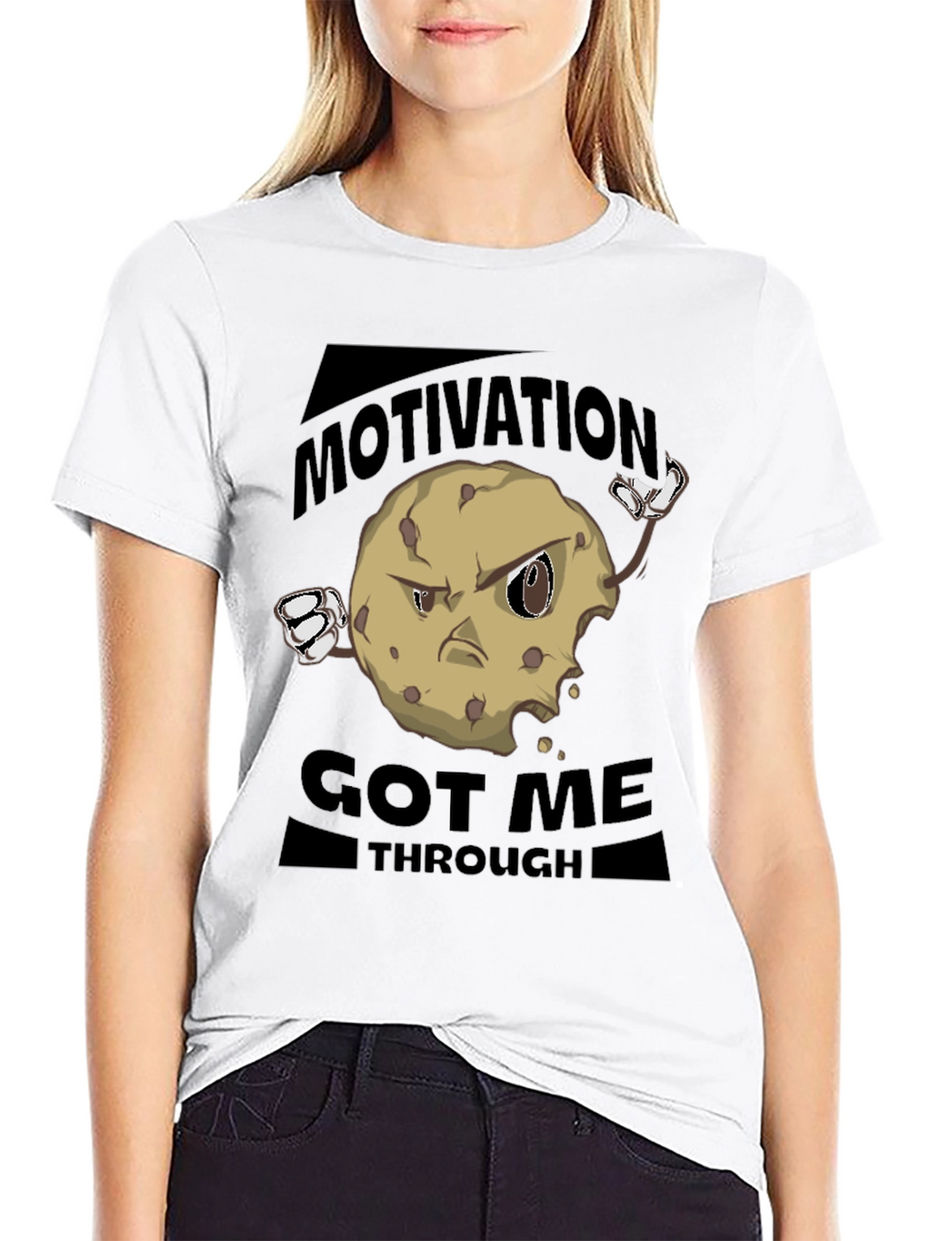 Motivation Cookie Graphic T-Shirt
