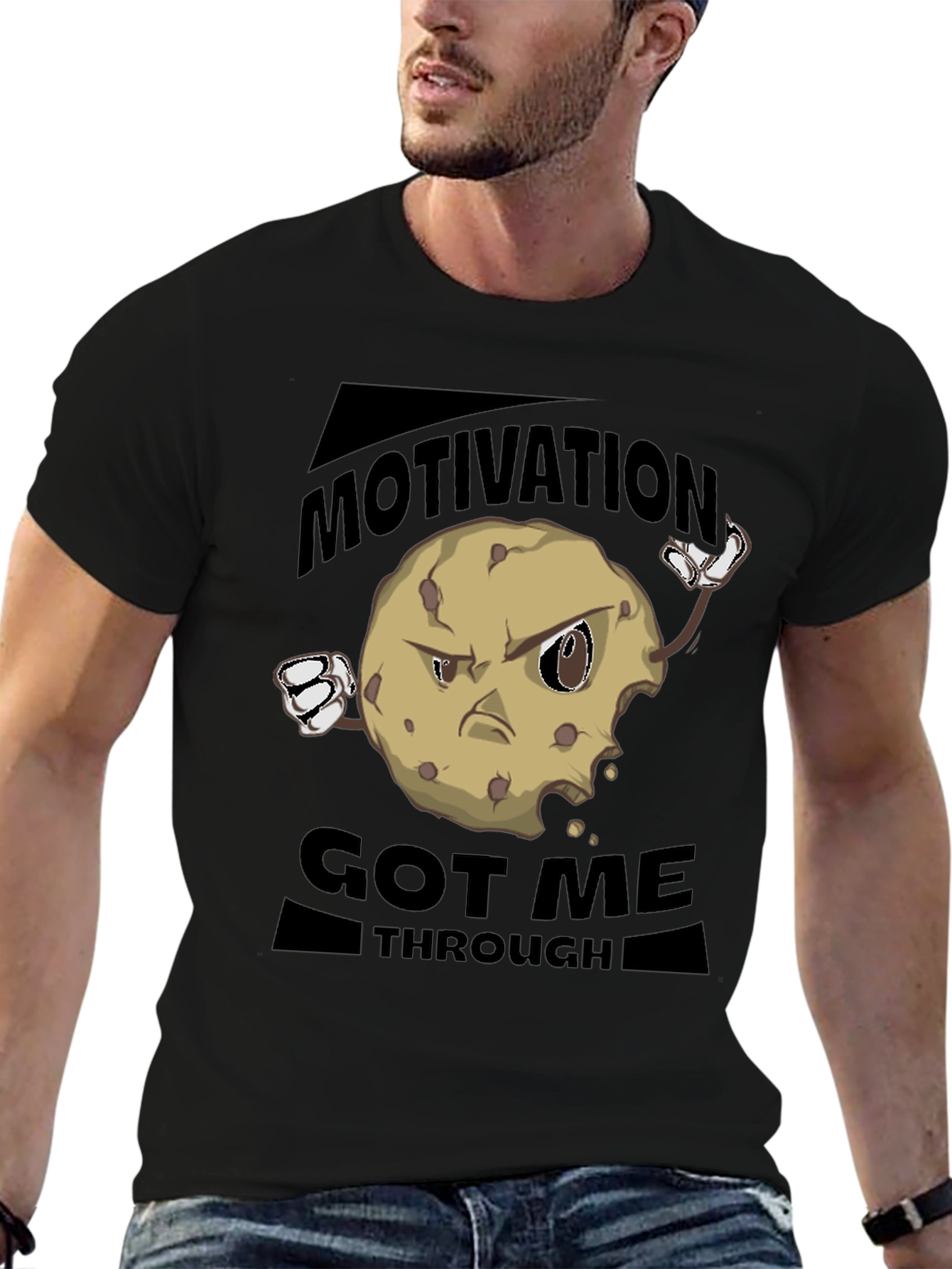 Motivation Cookie Graphic T-Shirt