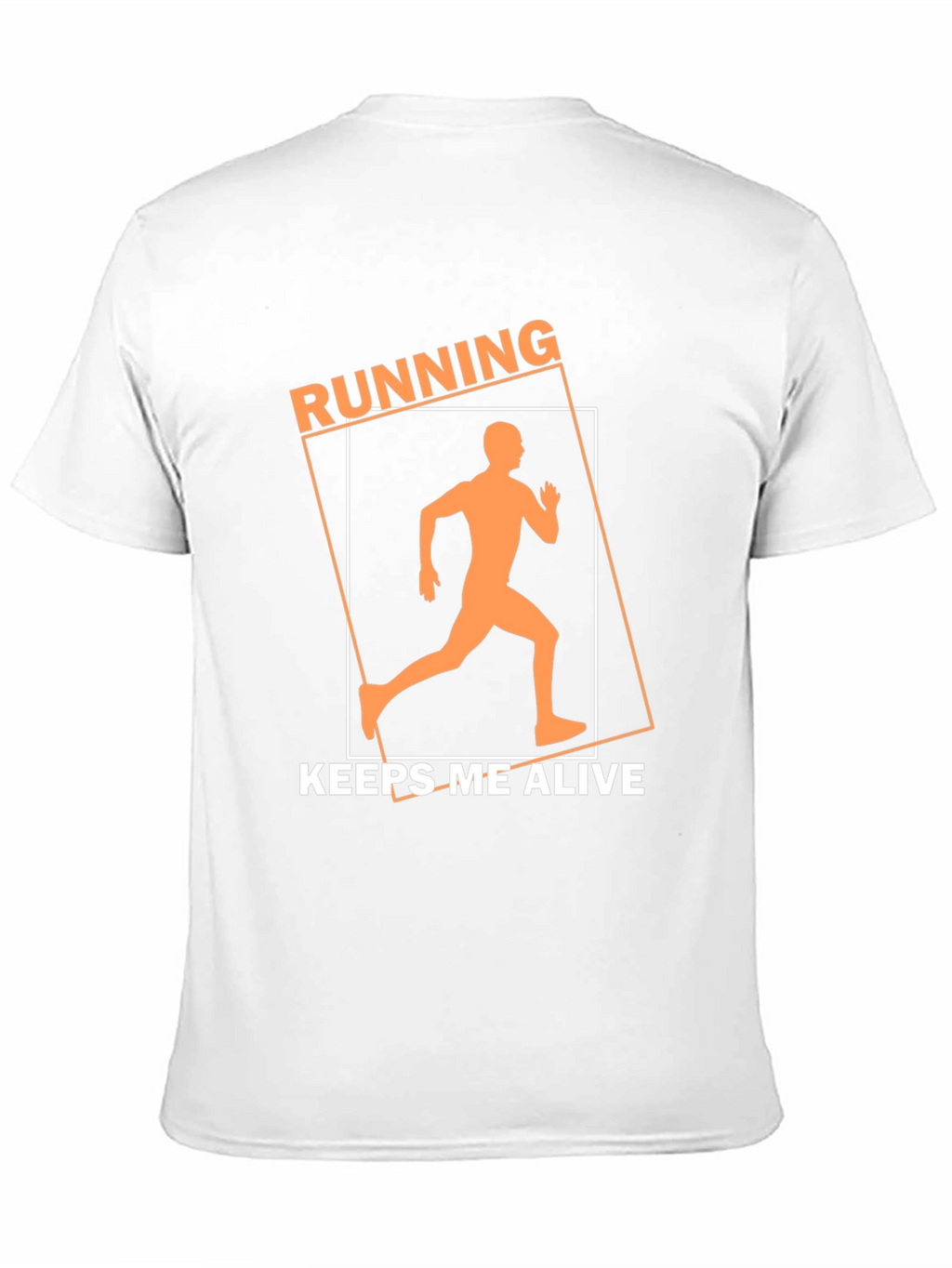 Running Keeps Me Alive Black T-Shirt