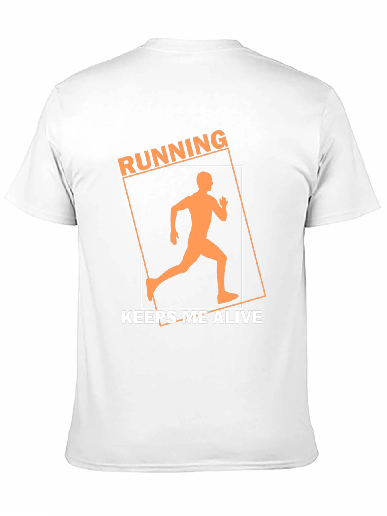 Running Keeps Me Alive Black T-Shirt