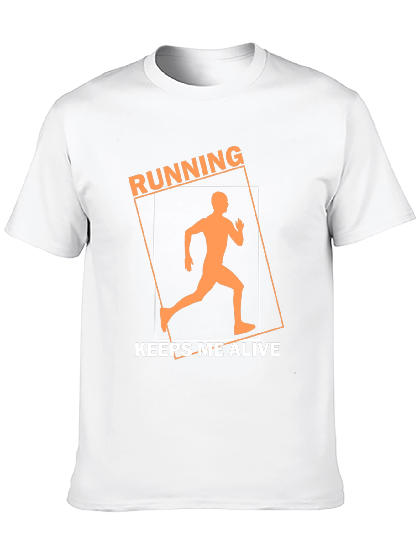 Running Keeps Me Alive Black T-Shirt