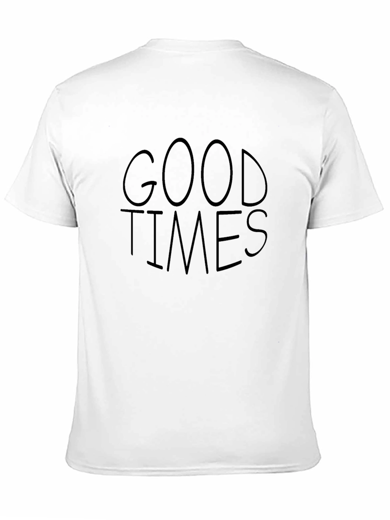 Good Times Graphic Tee - Soft Cotton Casual Shirt
