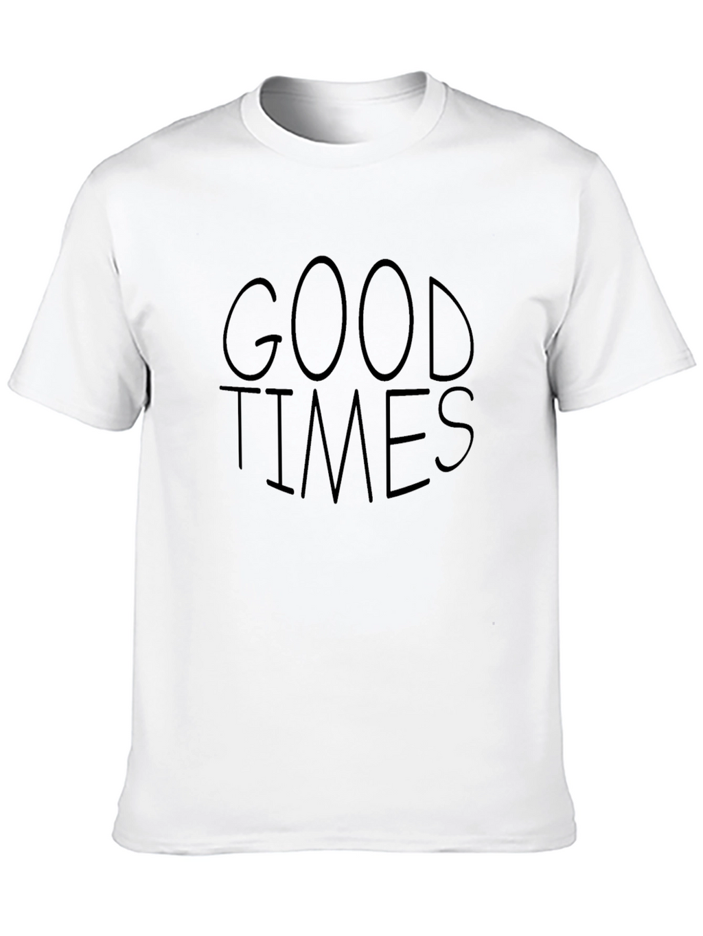 Good Times Graphic Tee - Soft Cotton Casual Shirt