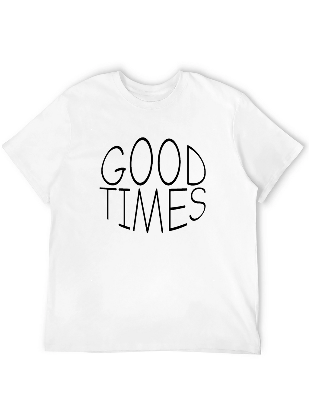 Good Times Graphic Tee - Soft Cotton Casual Shirt