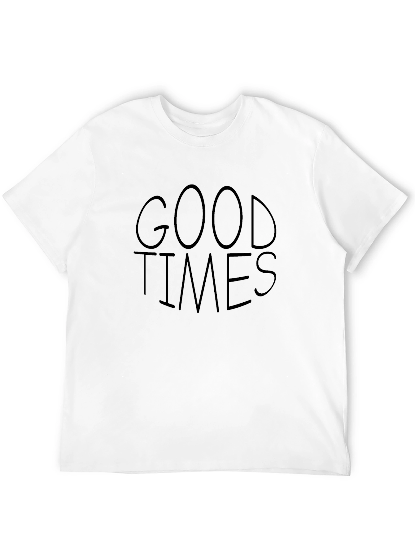 Good Times Graphic Tee - Soft Cotton Casual Shirt