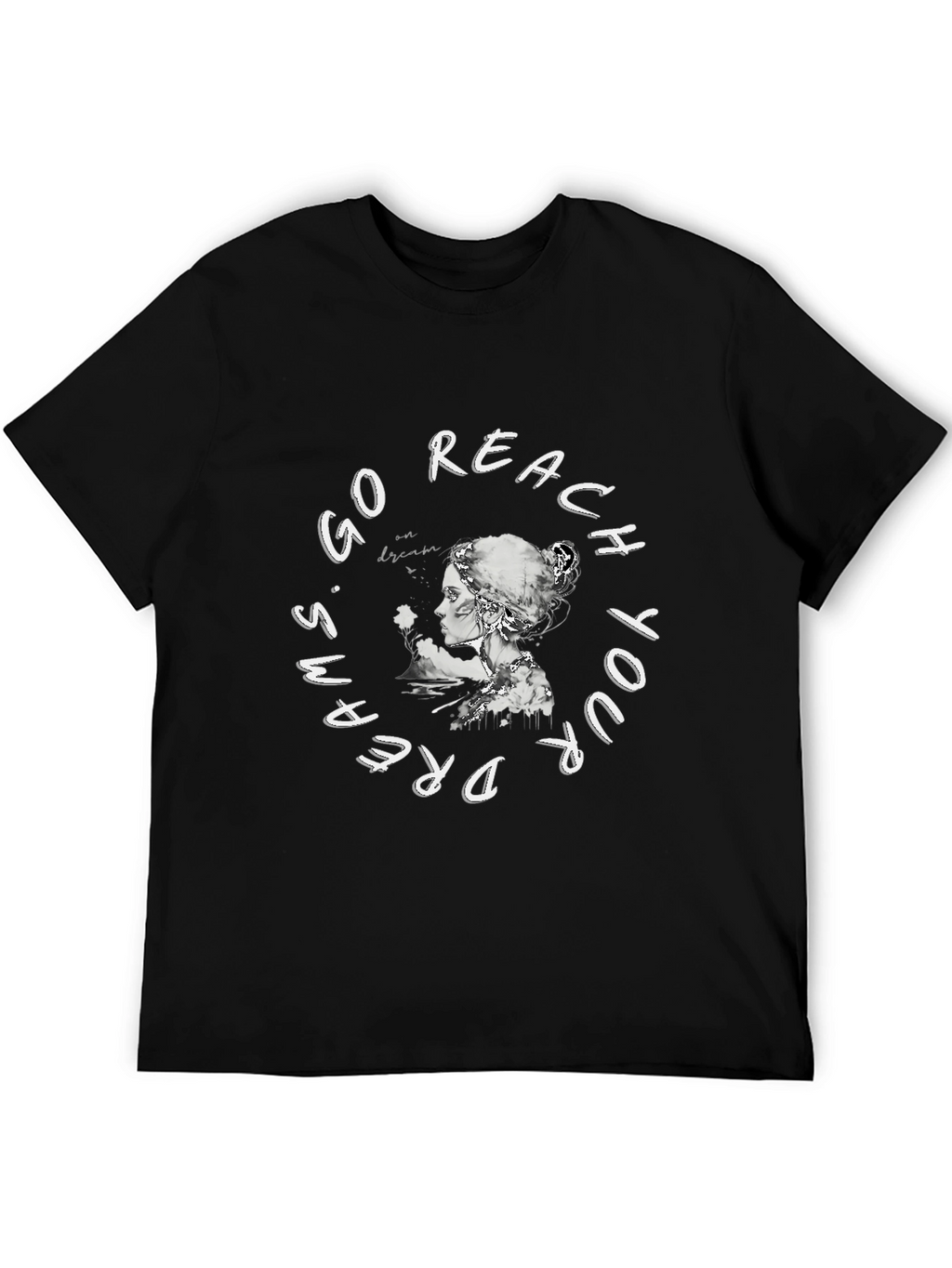 Reach Your Dreams Black T-Shirt