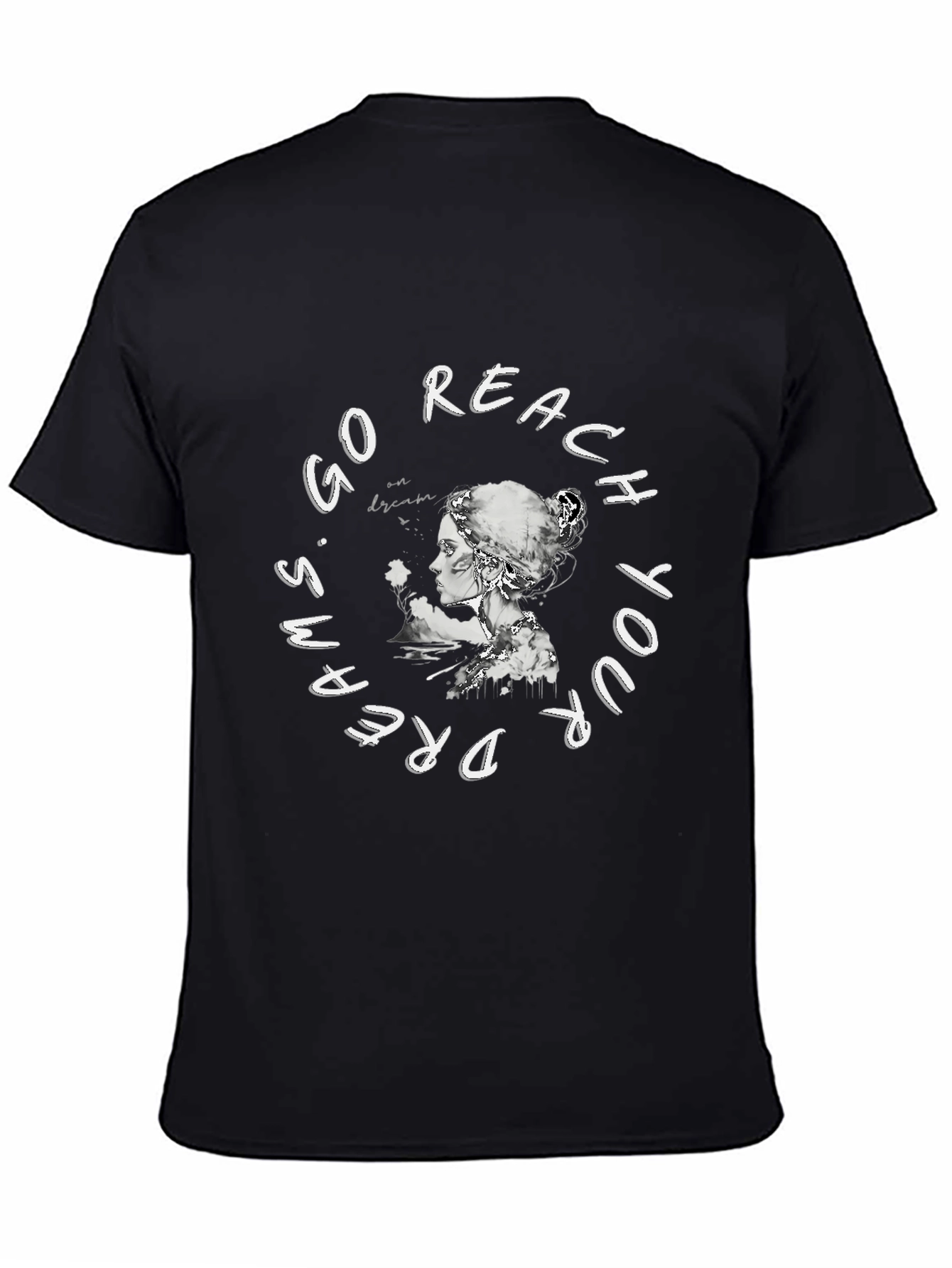 Reach Your Dreams Black T-Shirt