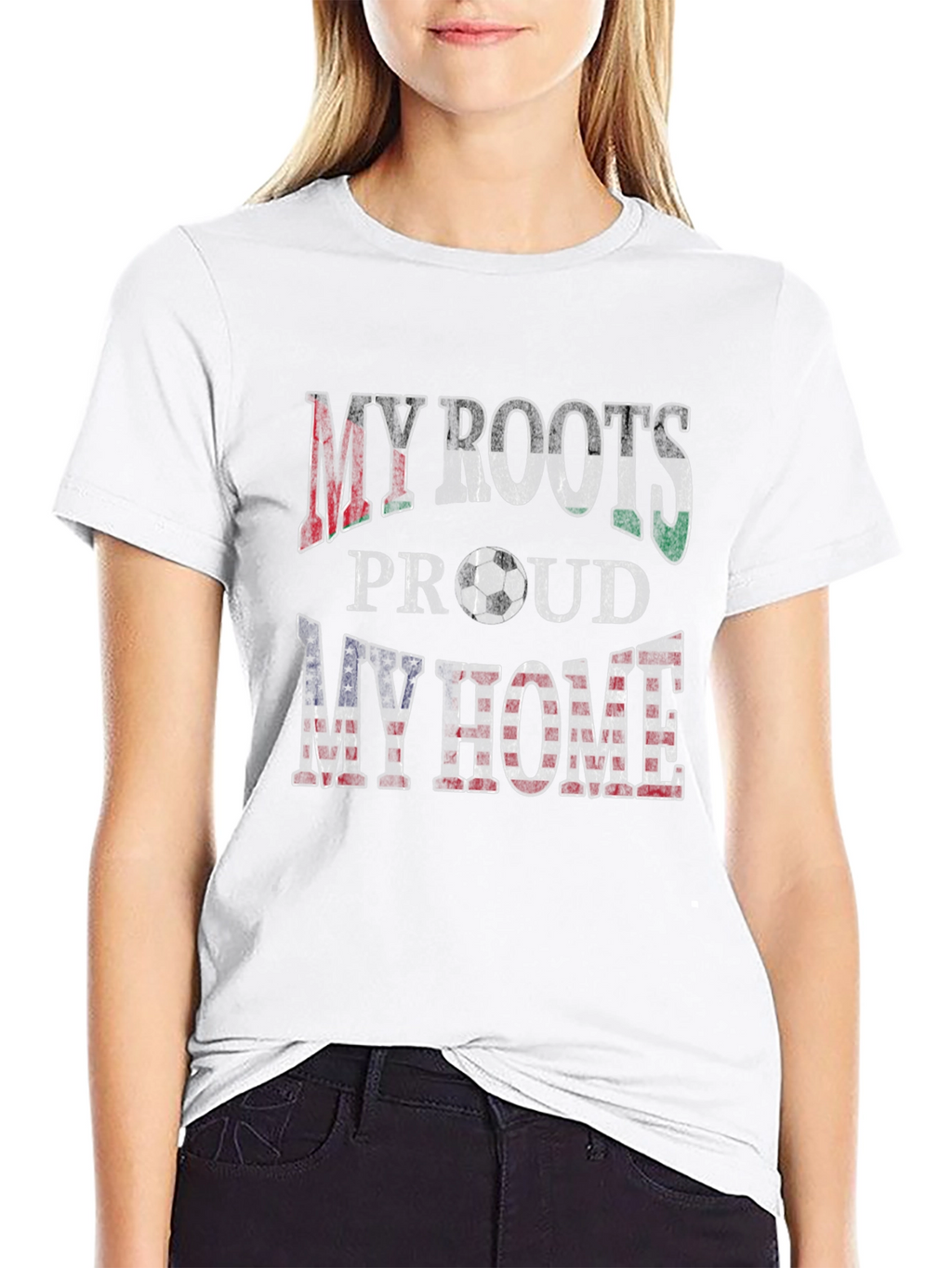 My Roots My Home T-Shirt - Soccer Fan Tee
