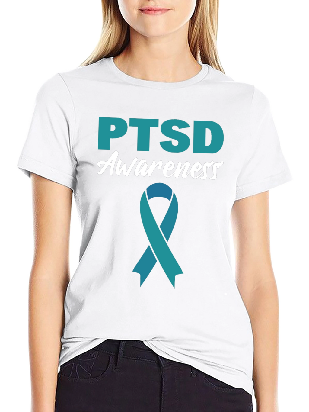PTSD Awareness Ribbon Tee