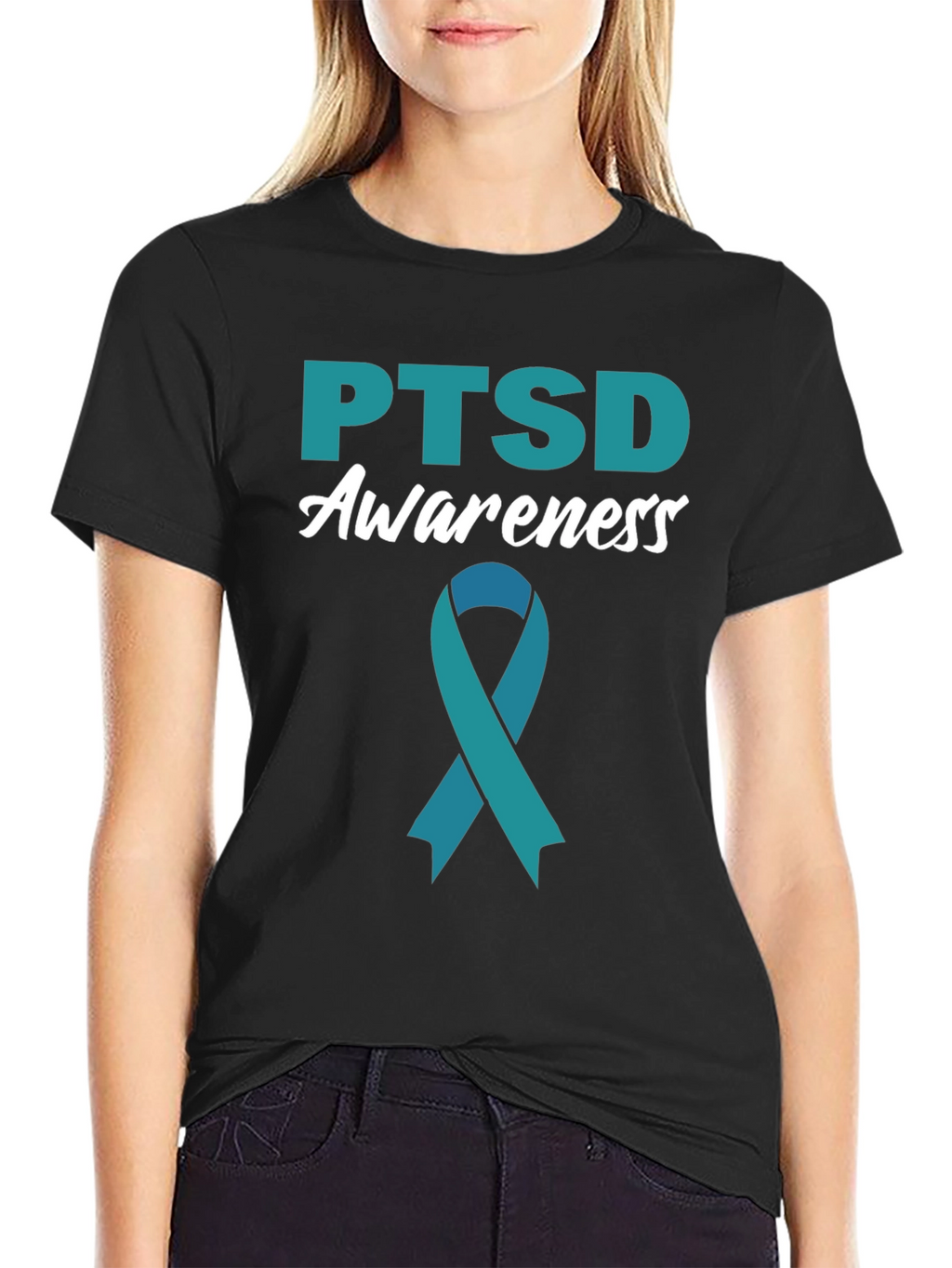 PTSD Awareness Ribbon Tee