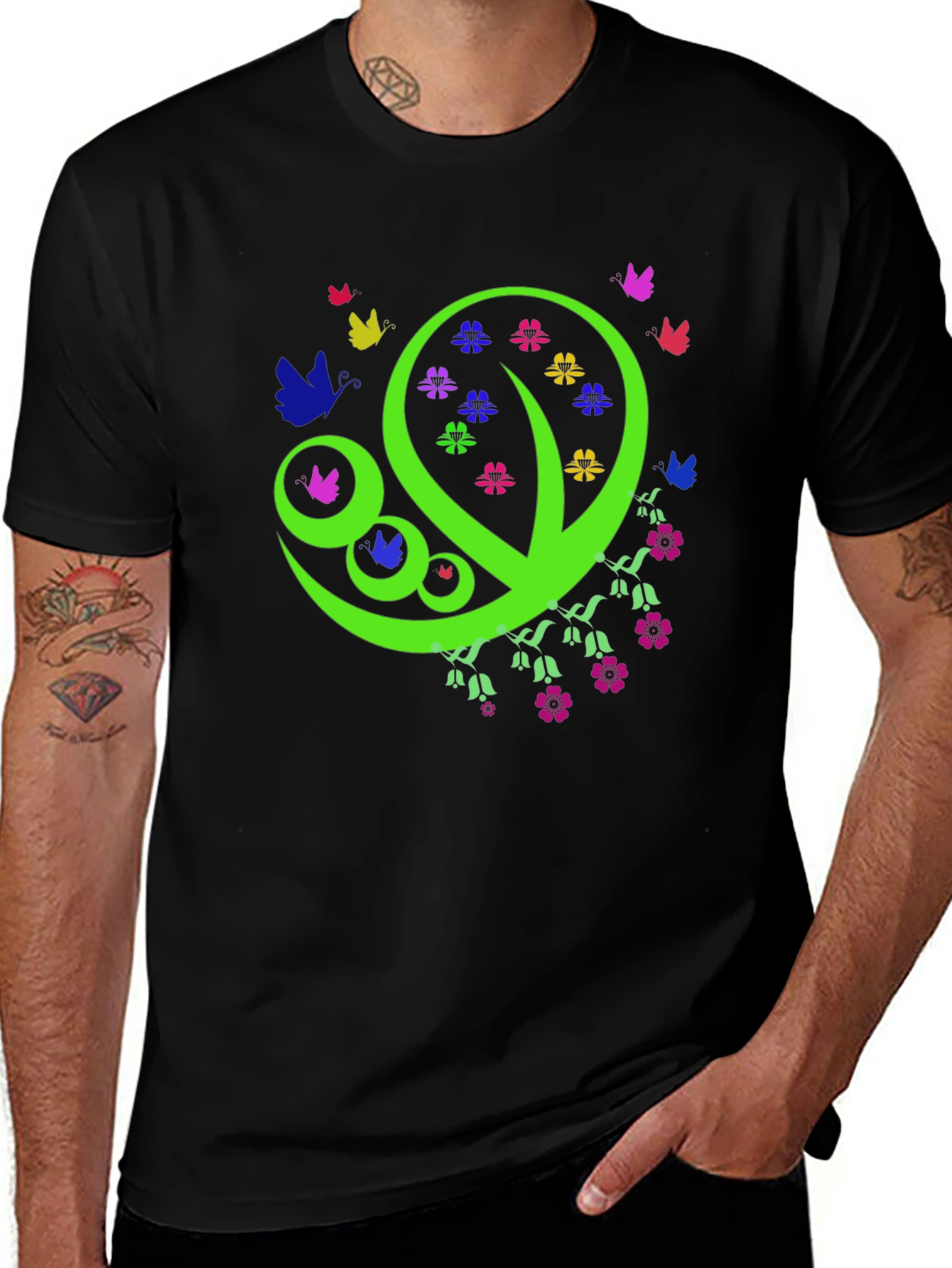 Nature Inspired Graphic Tee