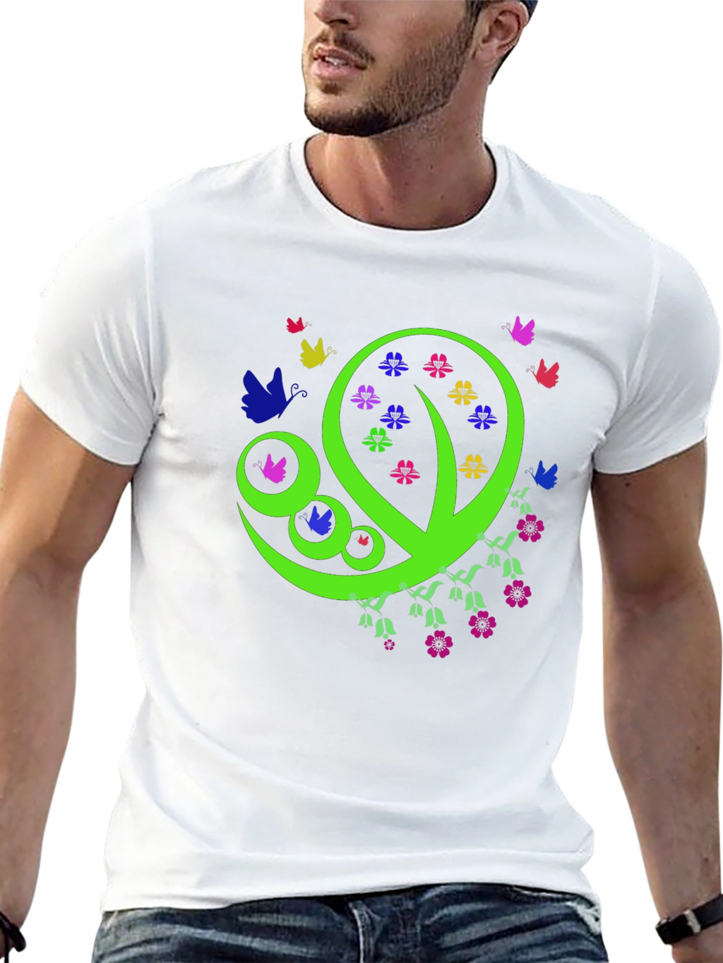 Nature Inspired Graphic Tee
