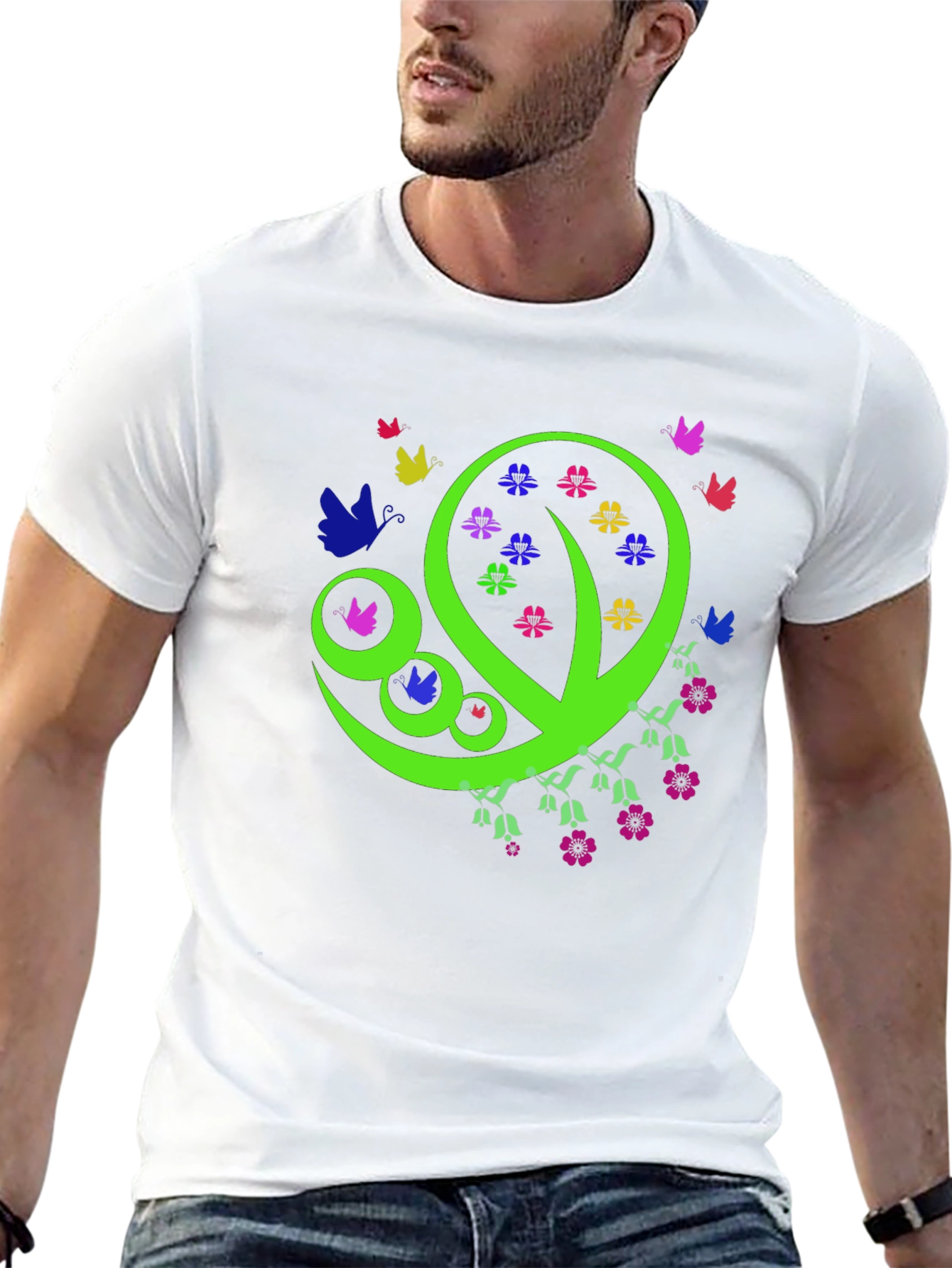 Nature Inspired Graphic Tee