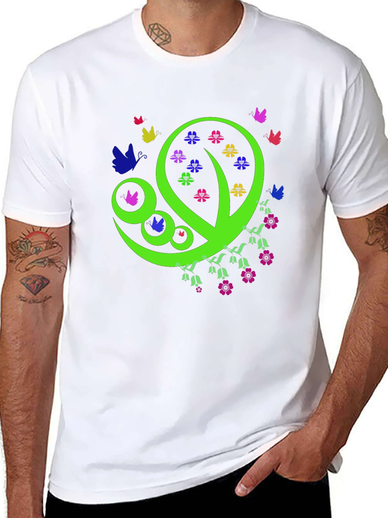 Nature Inspired Graphic Tee