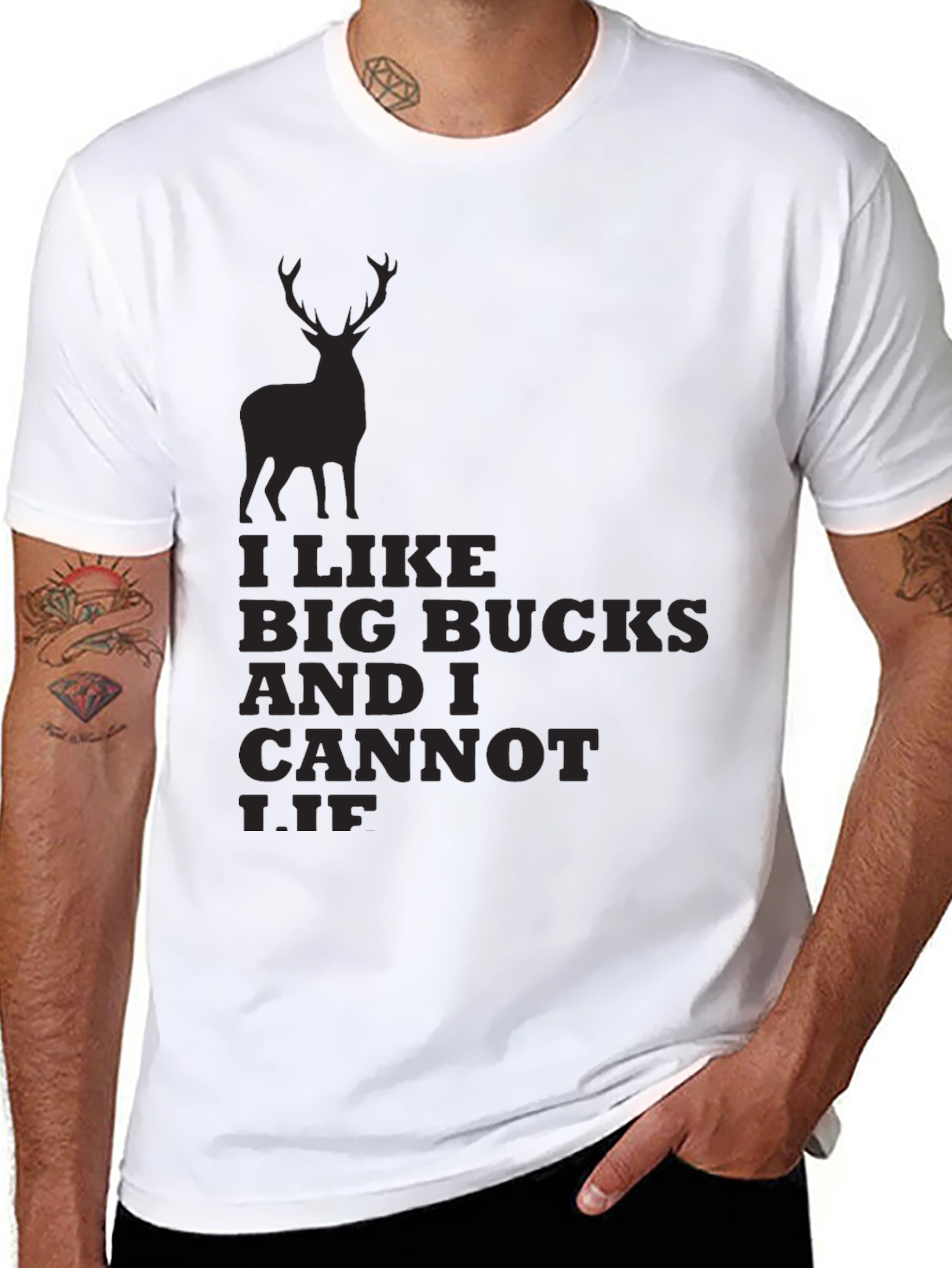 I Like Big Bucks and I Cannot Lie T-Shirt