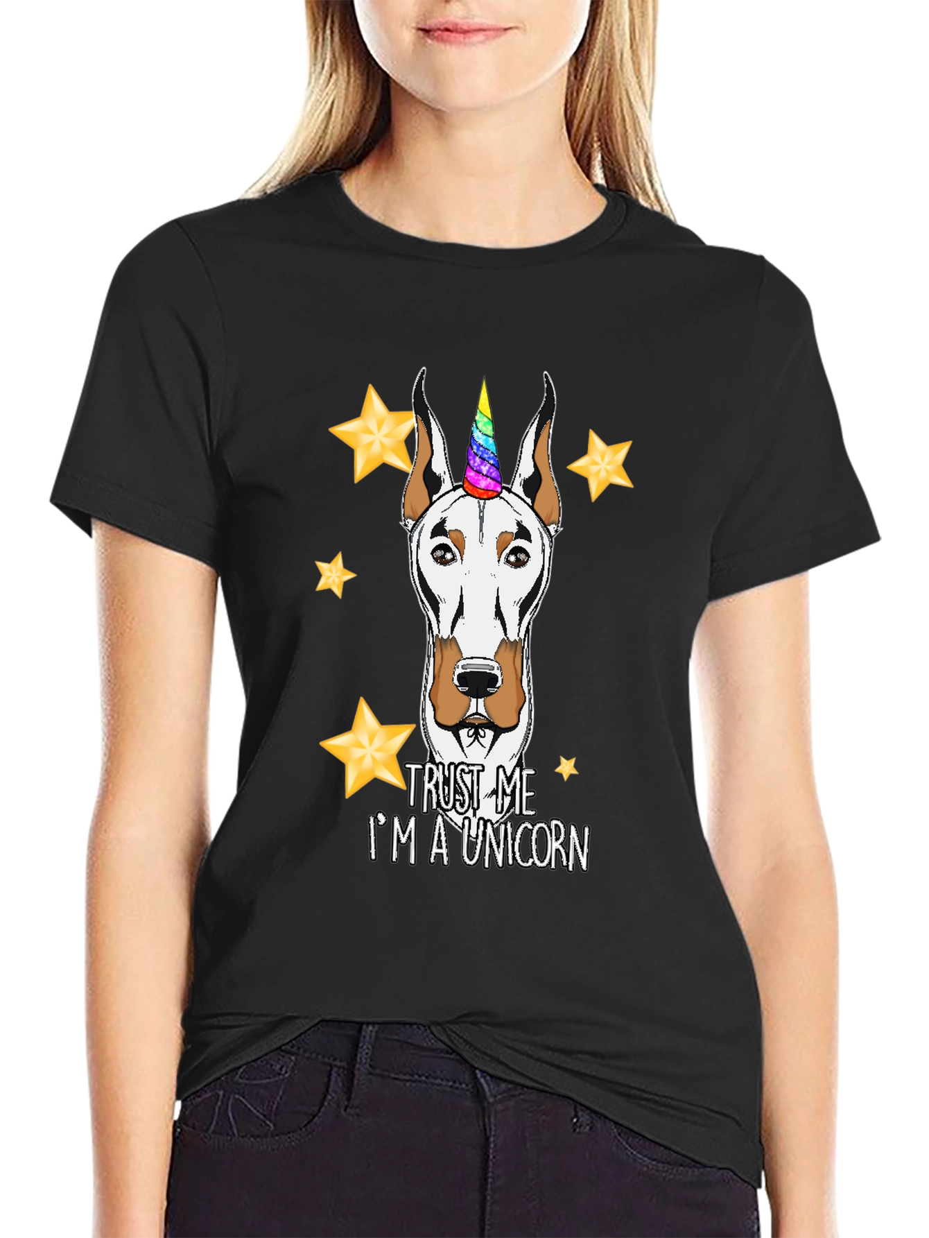 Unicorn Dog Graphic Tee