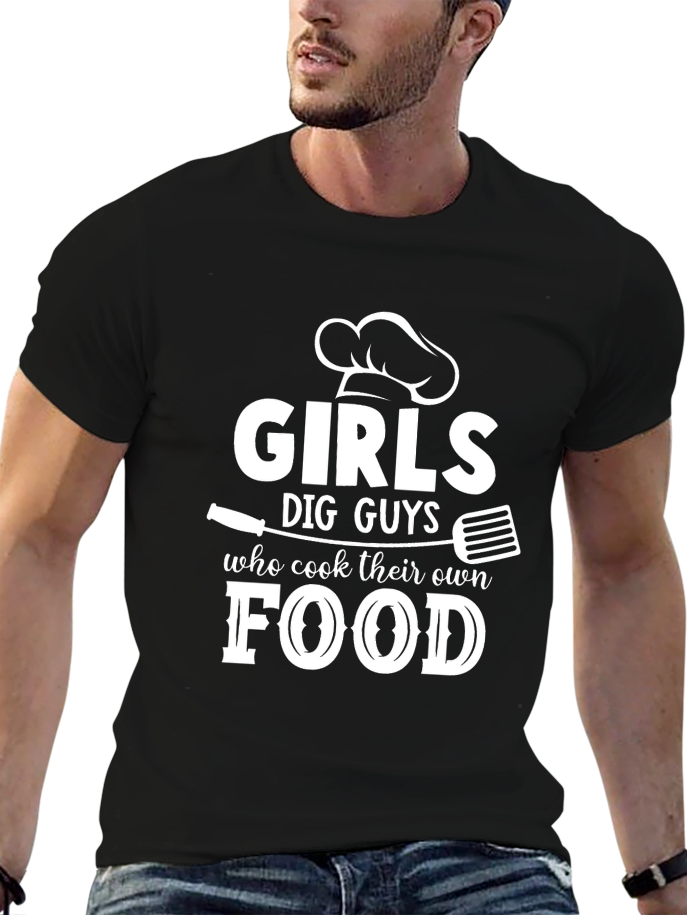 Girls Dig Guys Who Cook Food T-Shirt