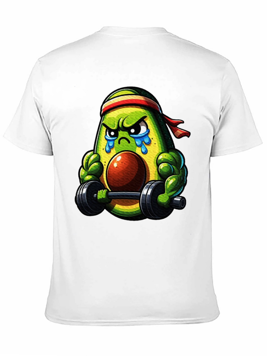 Funny Avocado Gym T-Shirt - Workout Apparel
