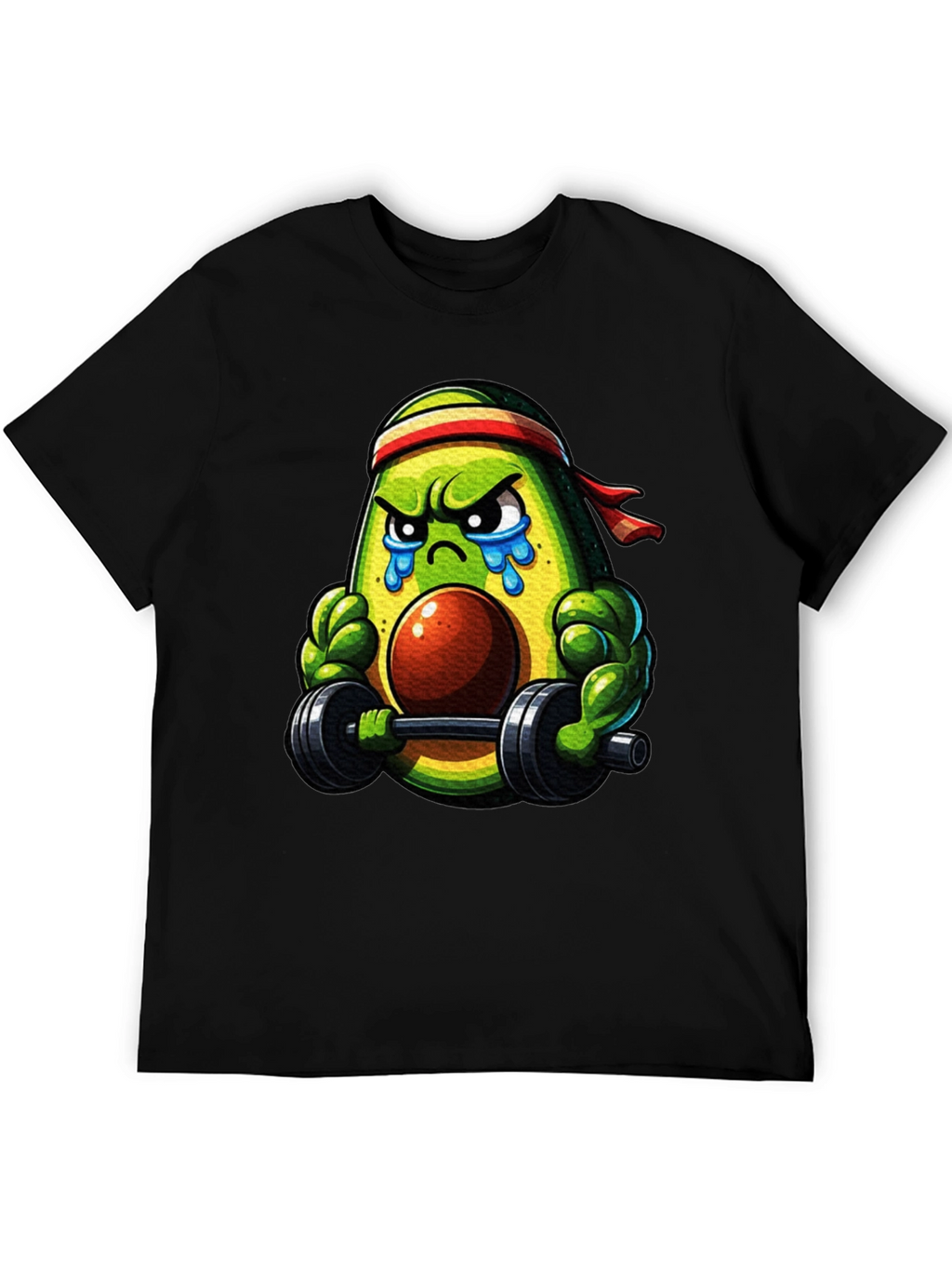 Funny Avocado Gym T-Shirt - Workout Apparel