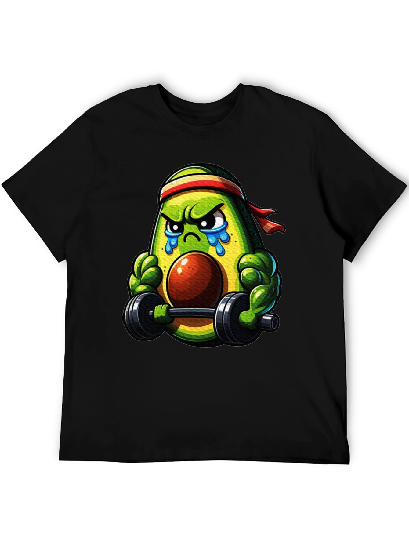 Funny Avocado Gym T-Shirt - Workout Apparel