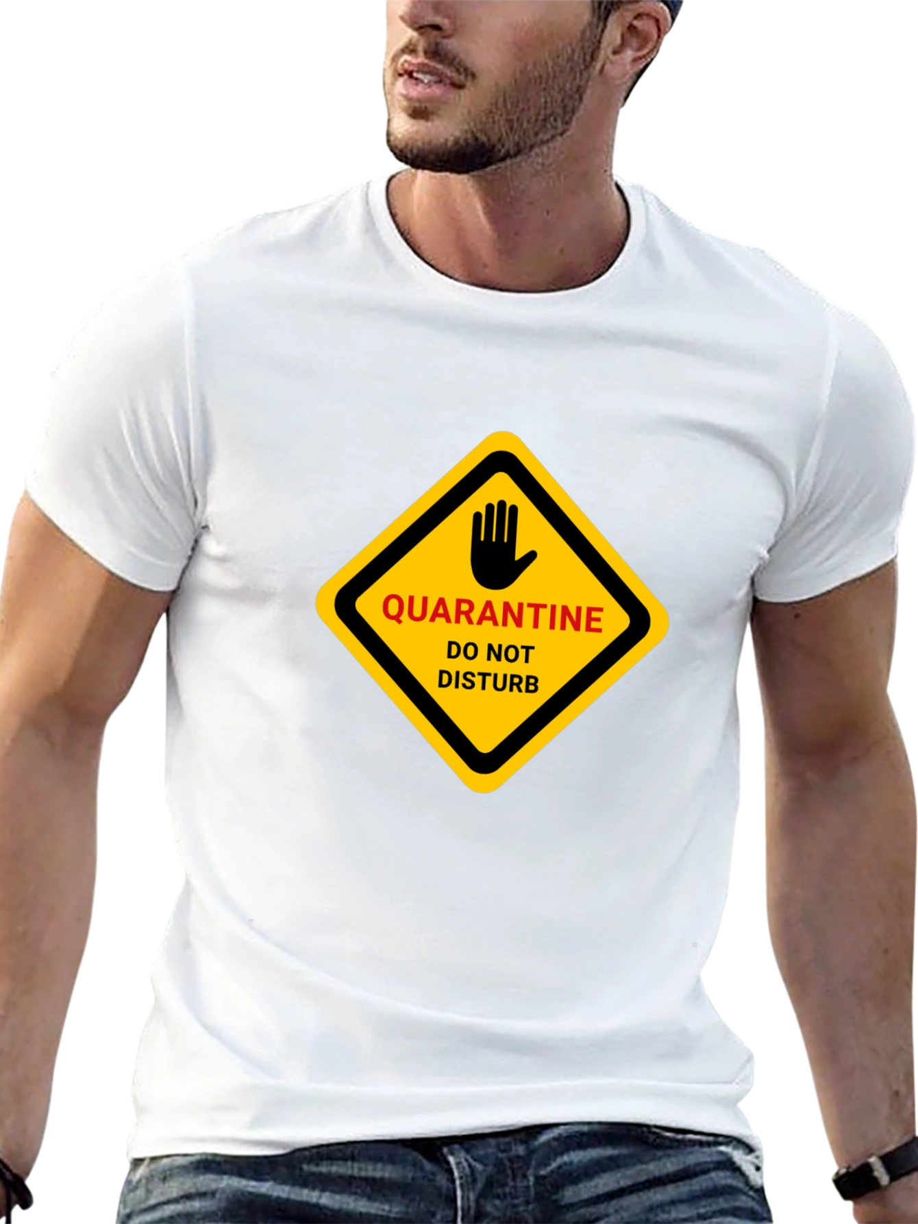 Quarantine Do Not Disturb Graphic T-Shirt
