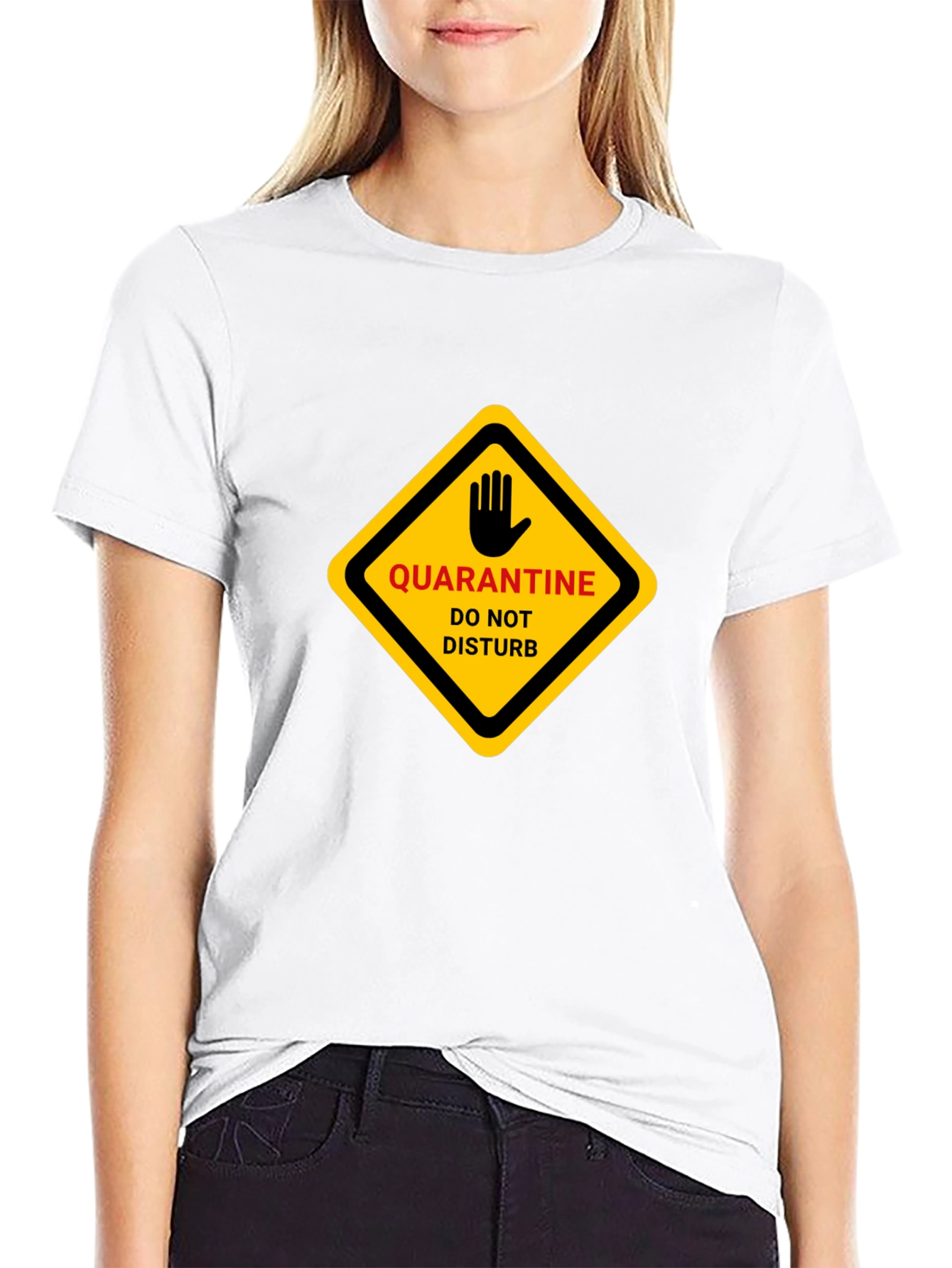 Quarantine Do Not Disturb Graphic T-Shirt