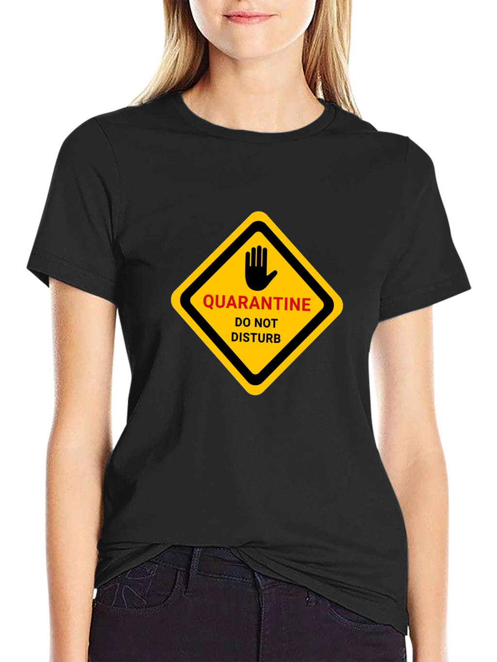 Quarantine Do Not Disturb Graphic T-Shirt