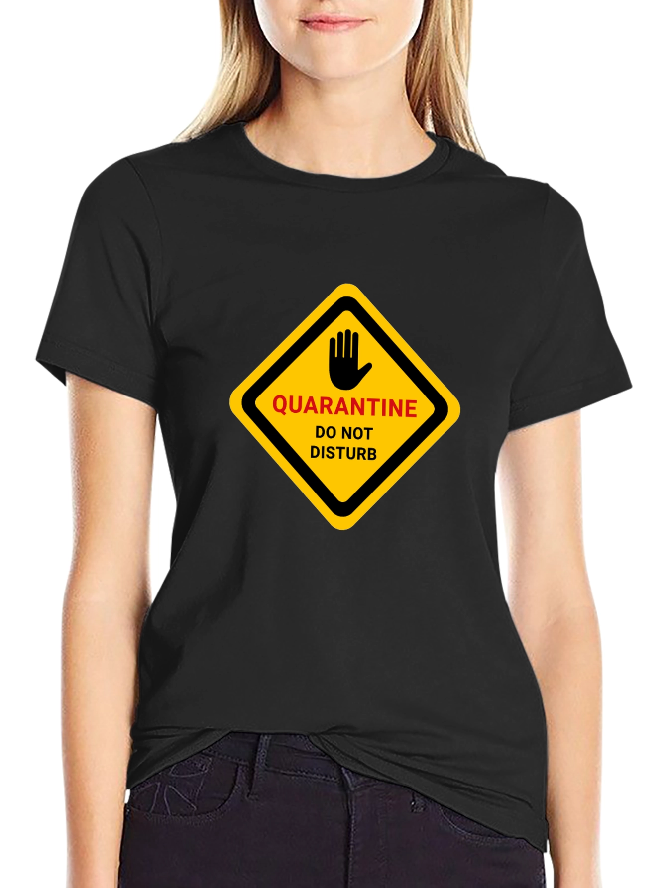 Quarantine Do Not Disturb Graphic T-Shirt