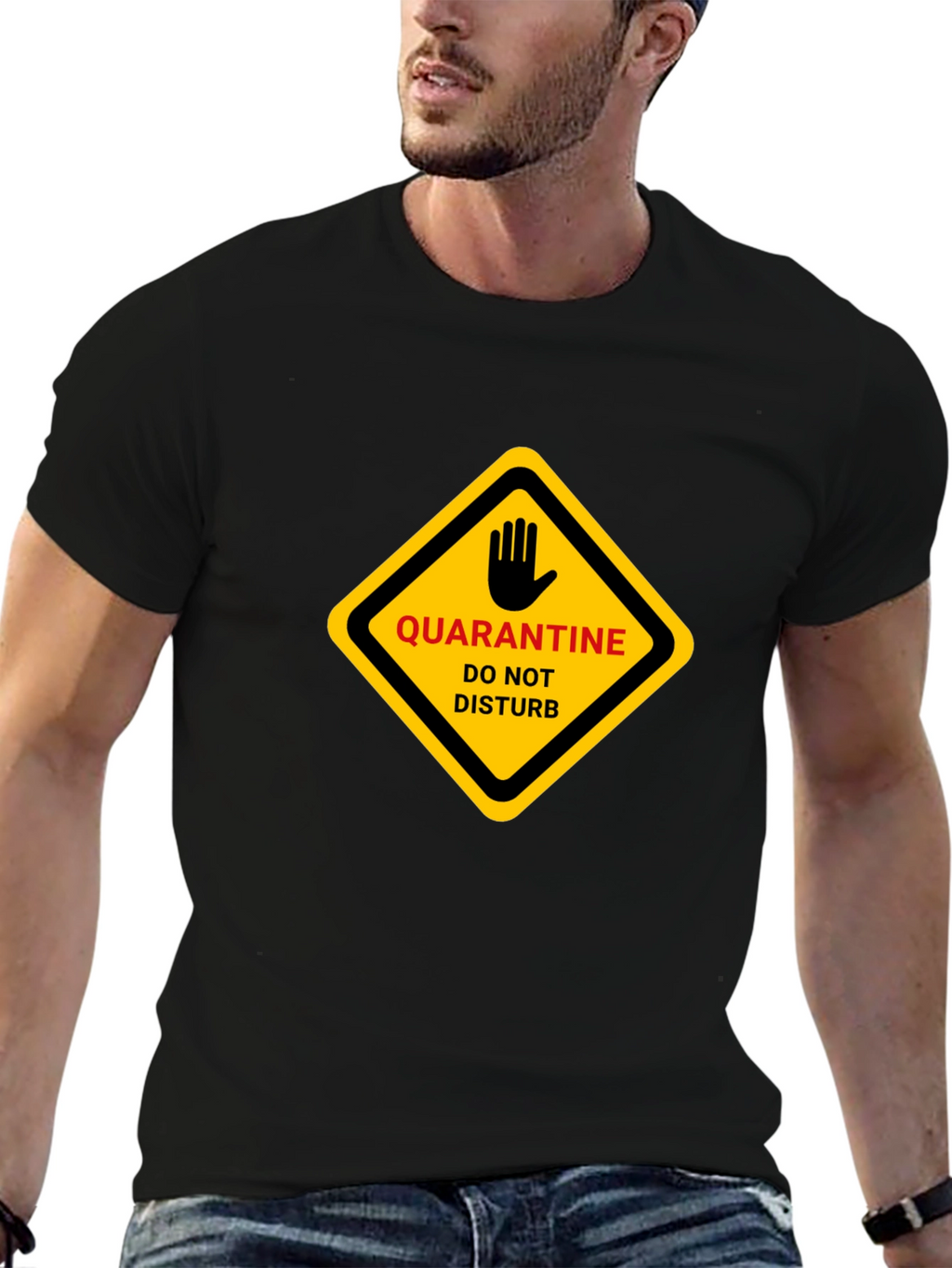 Quarantine Do Not Disturb Graphic T-Shirt