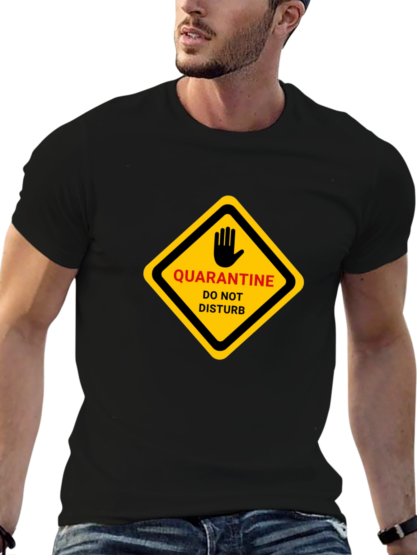 Quarantine Do Not Disturb Graphic T-Shirt