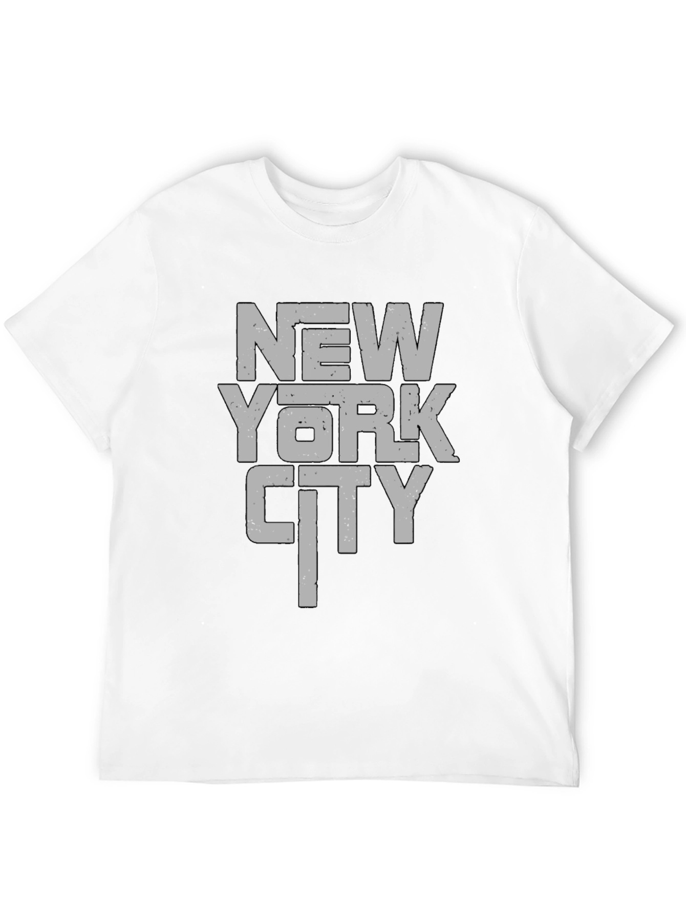 New York City Graphic Print Mens T-Shirt