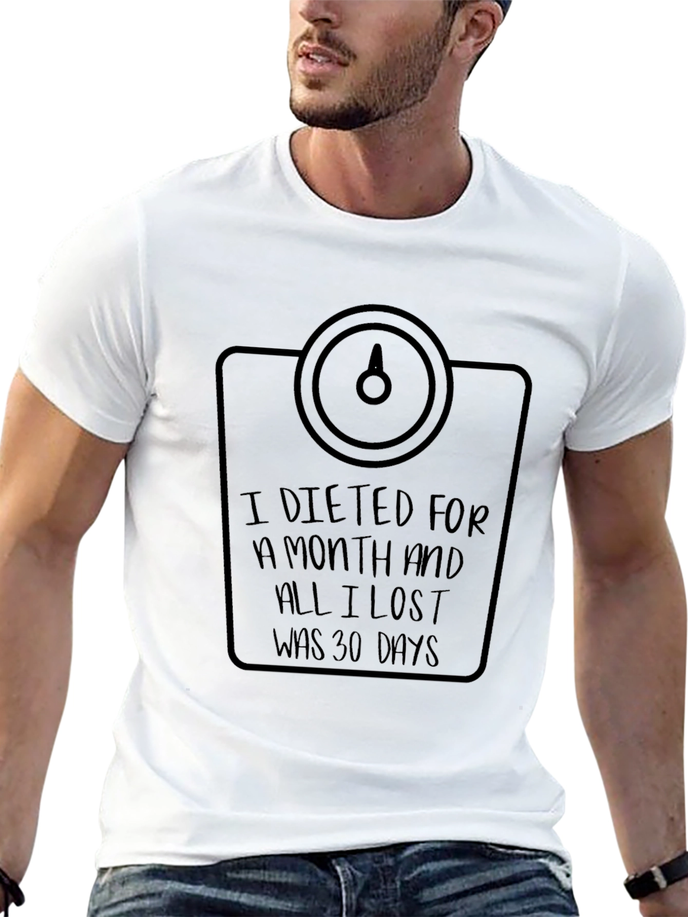Dieted for a Month Graphic T-Shirt