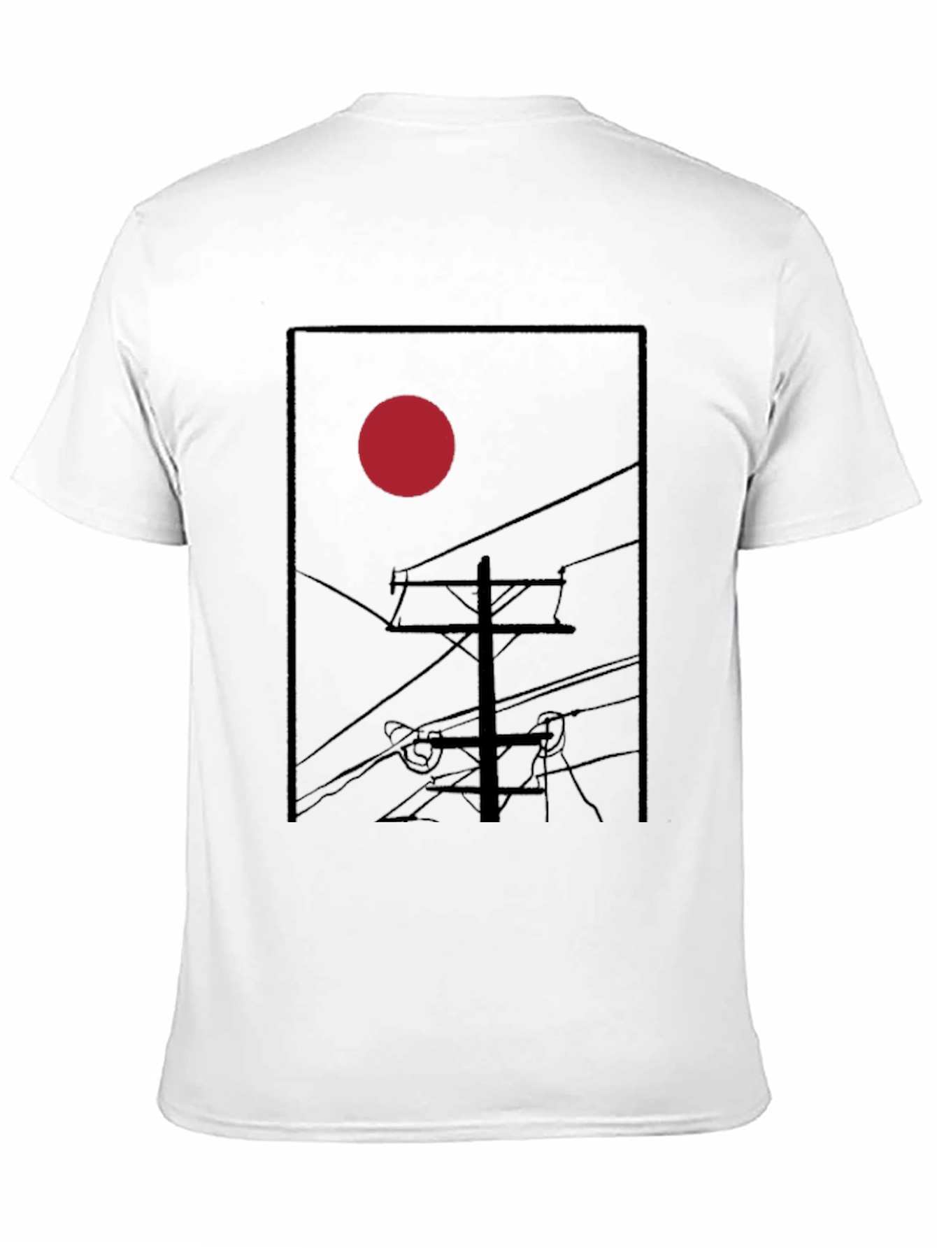 Red Sun T-Shirt - Urban Style Graphic Tee