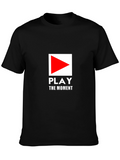 Play the Moment Black T-Shirt
