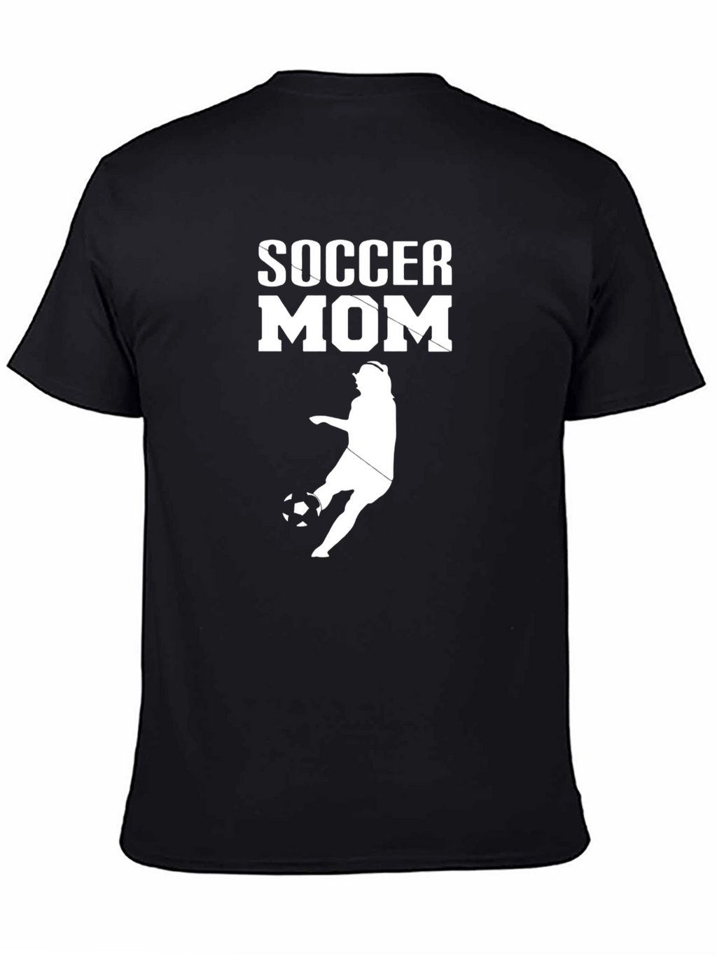 Soccer Mom Graphic Tee - Black